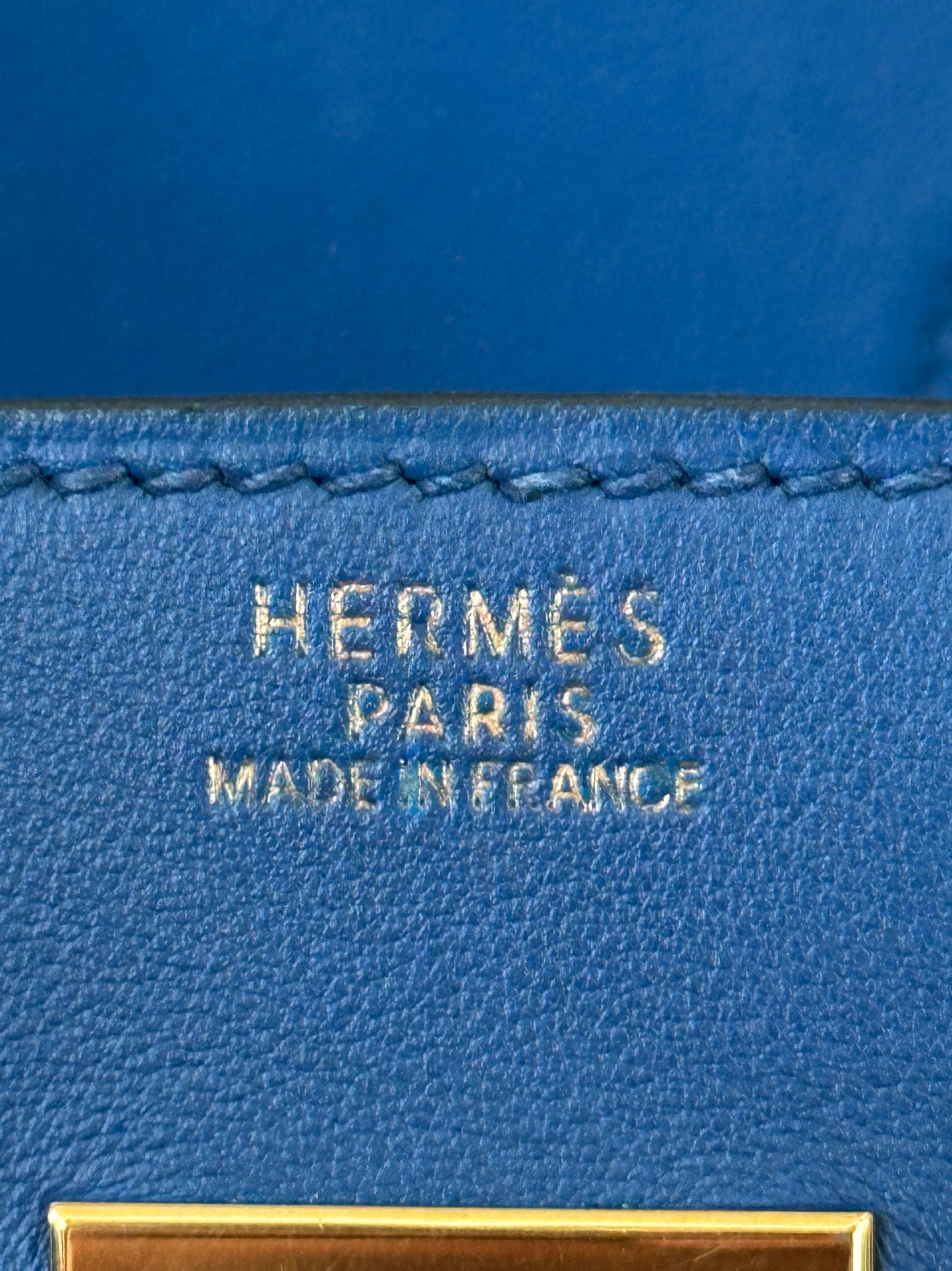 Hermes Blue Swift Birkin 30