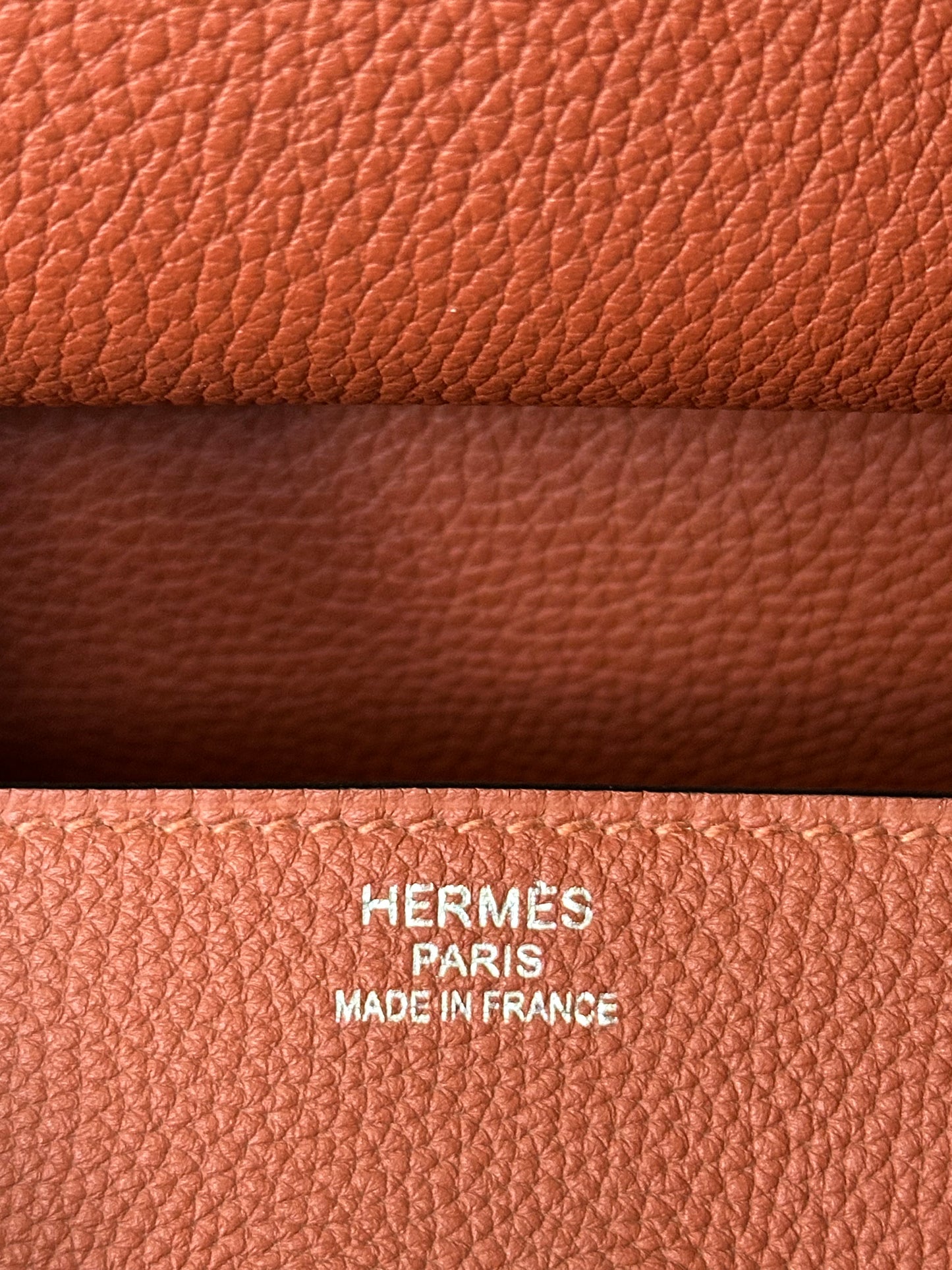Hermes Red Togo HAC Birkin 50