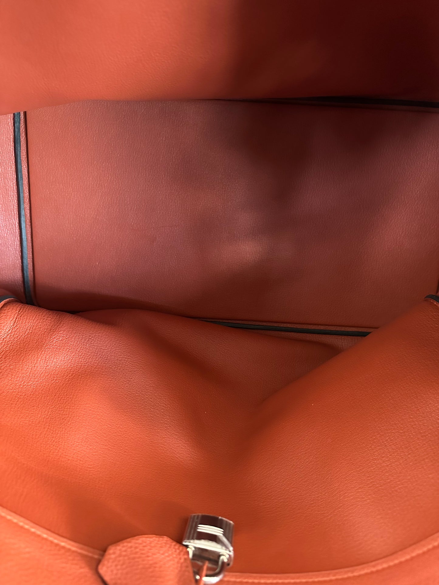 Hermes Red Togo HAC Birkin 50