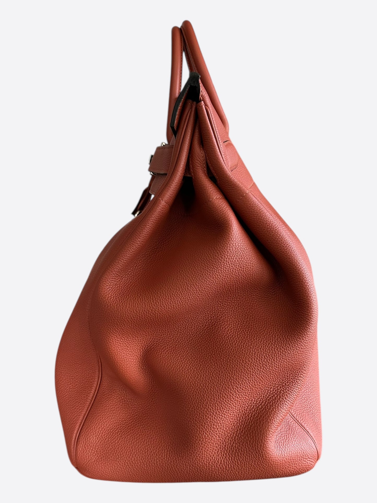 Hermes Red Togo HAC Birkin 50