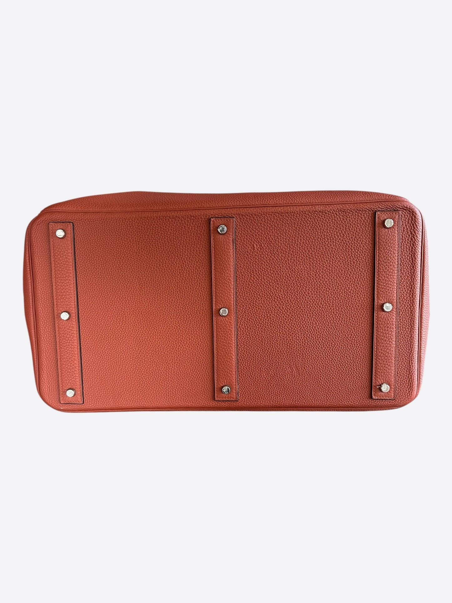 Hermes Red Togo HAC Birkin 50