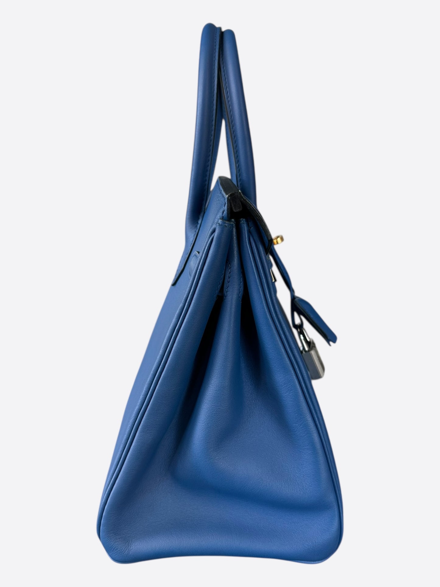 Hermes Blue Swift Birkin 30