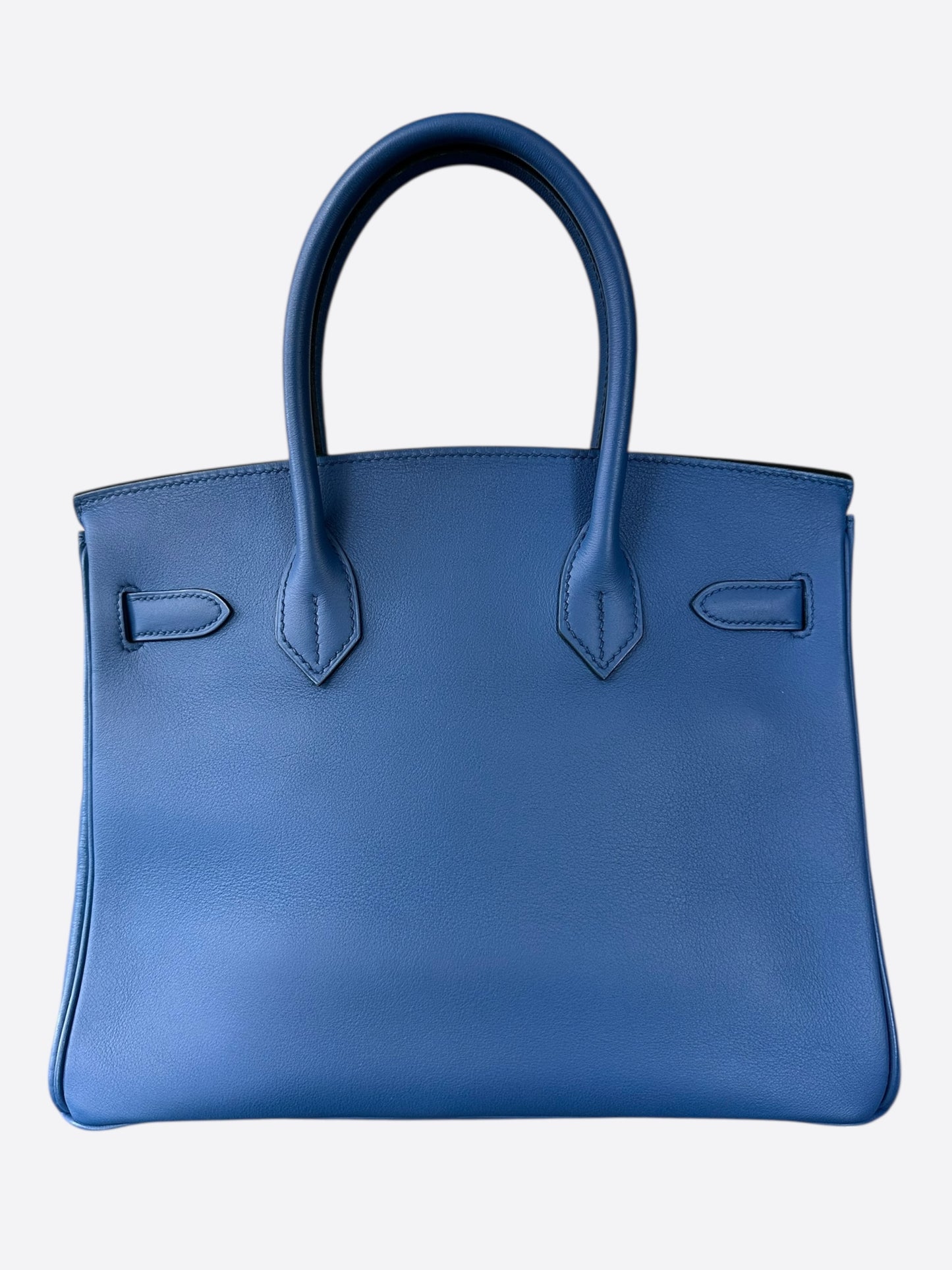 Hermes Blue Swift Birkin 30