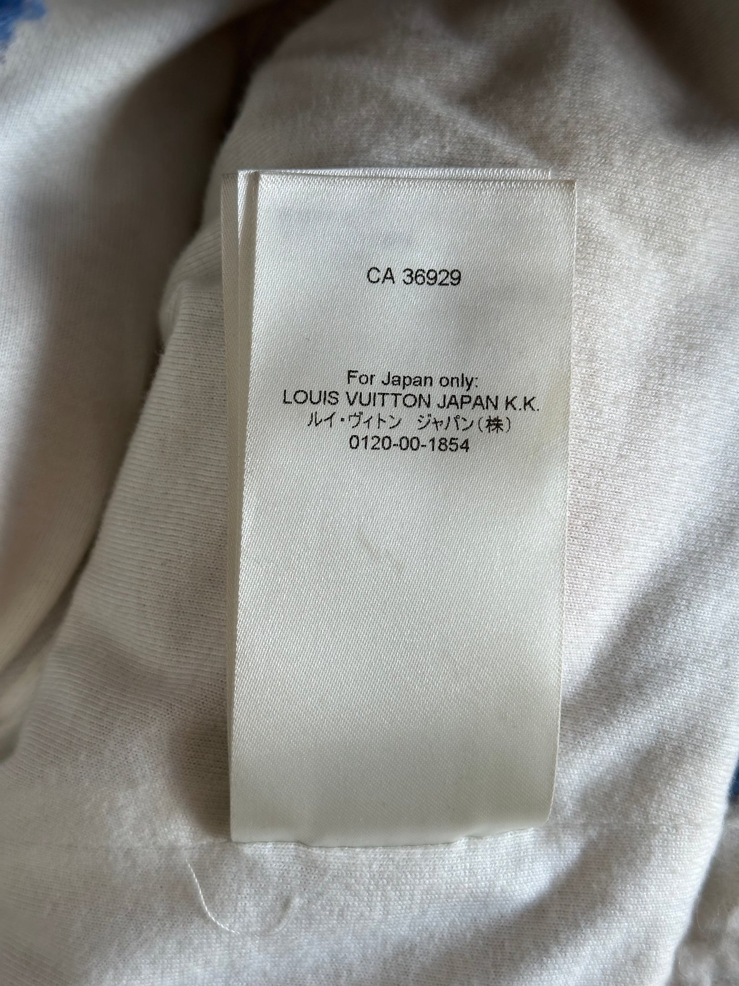 Louis Vuitton Blue & Orange Camo Monogram Fleece Zip Up Jacket