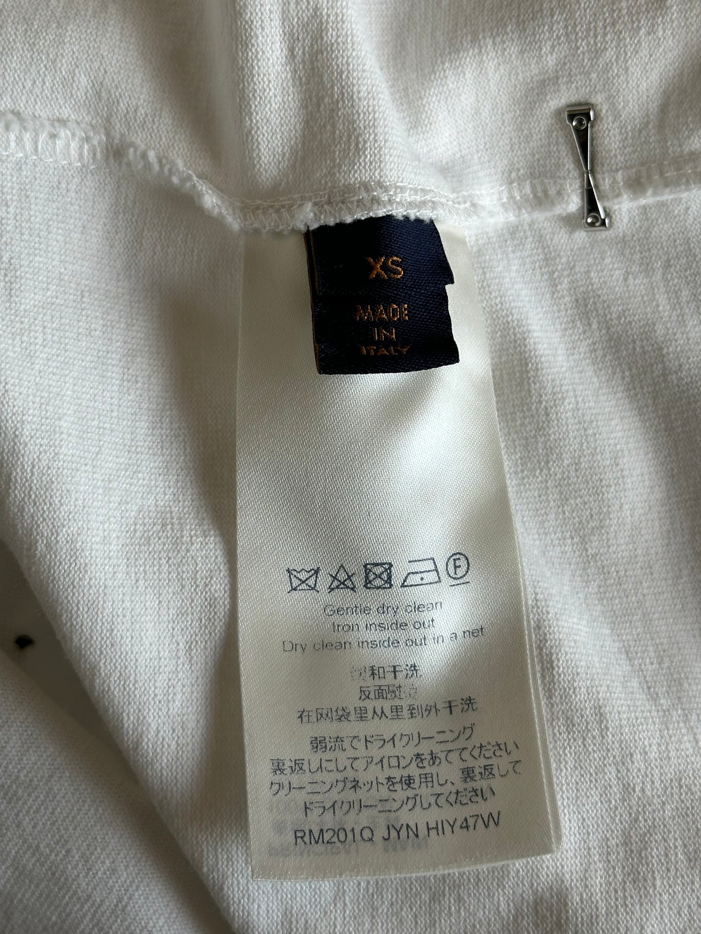Louis Vuitton White Staples T-Shirt