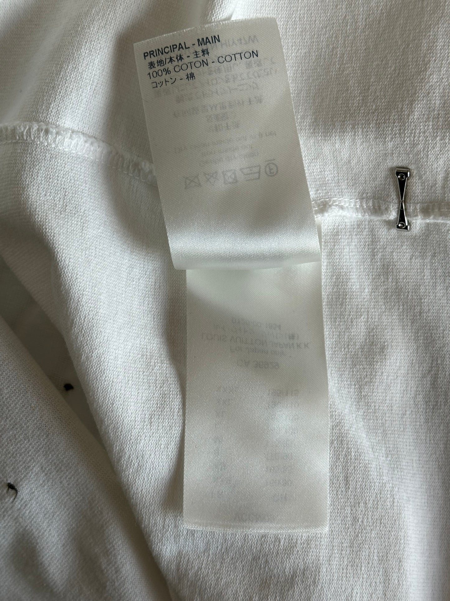 Louis Vuitton White Staples T-Shirt
