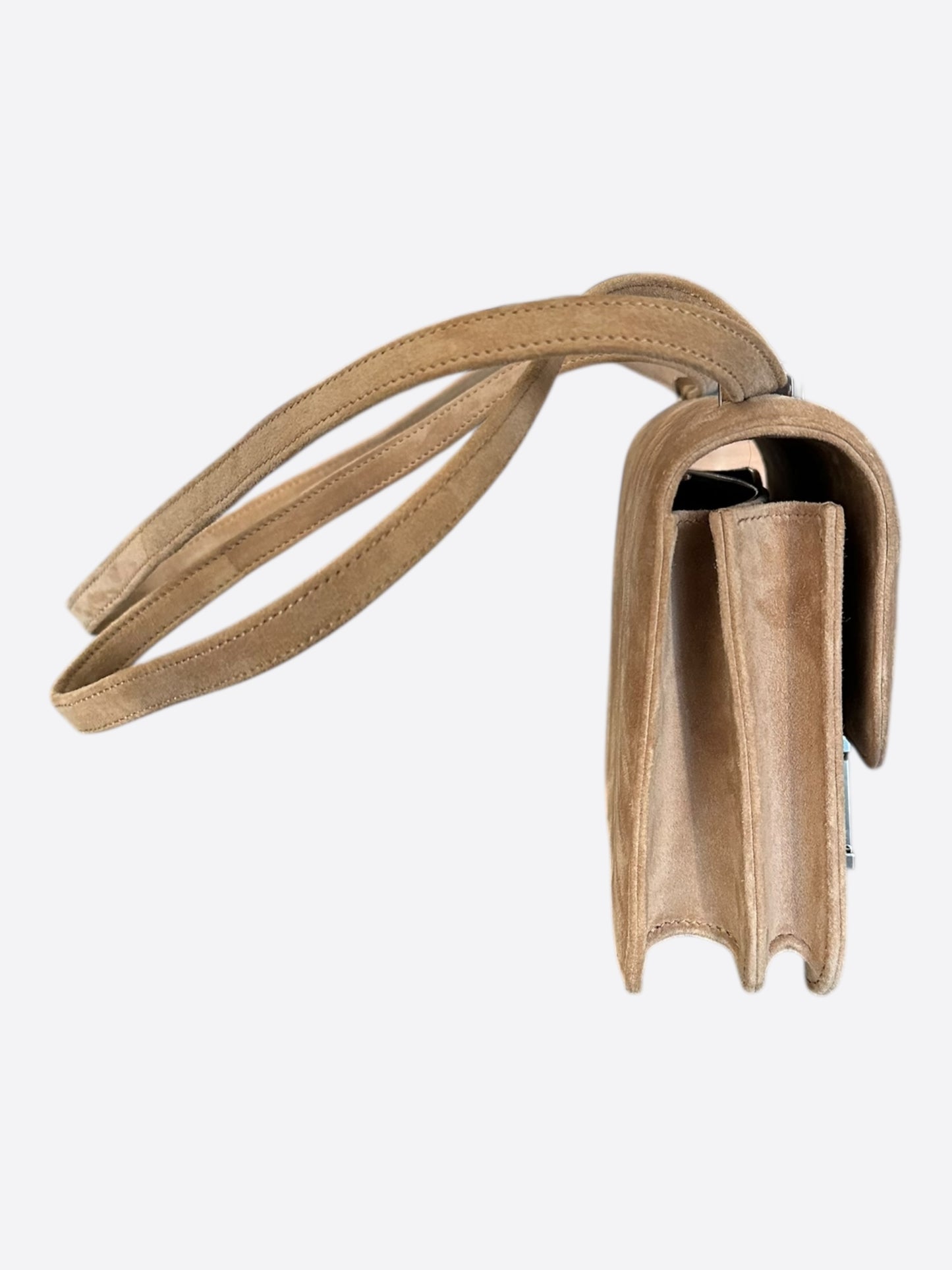Hermes Beige Suede Constance 18