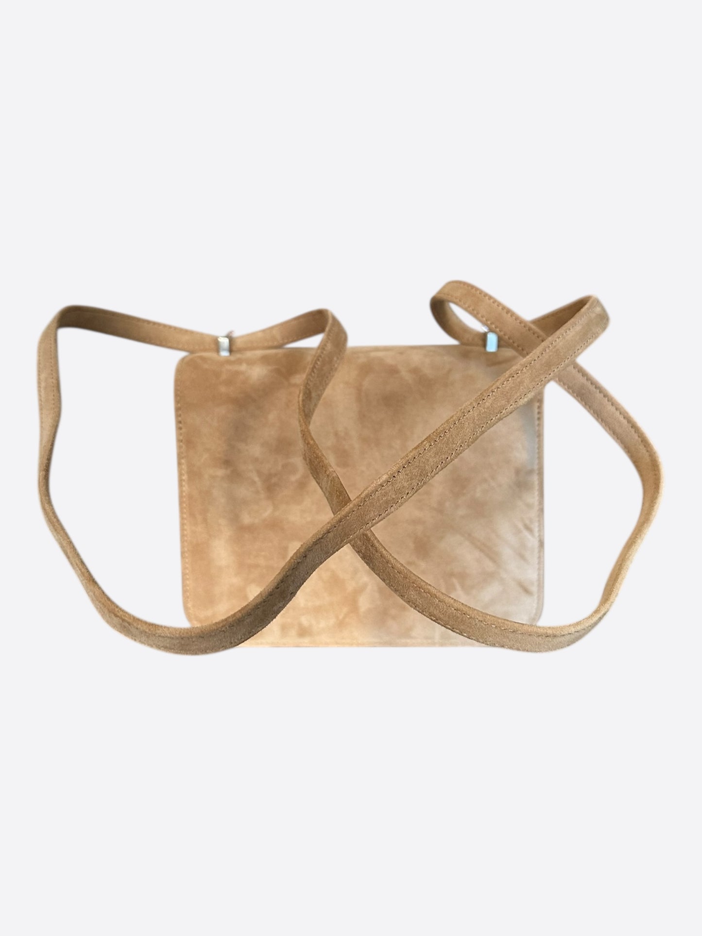 Hermes Beige Suede Constance 18