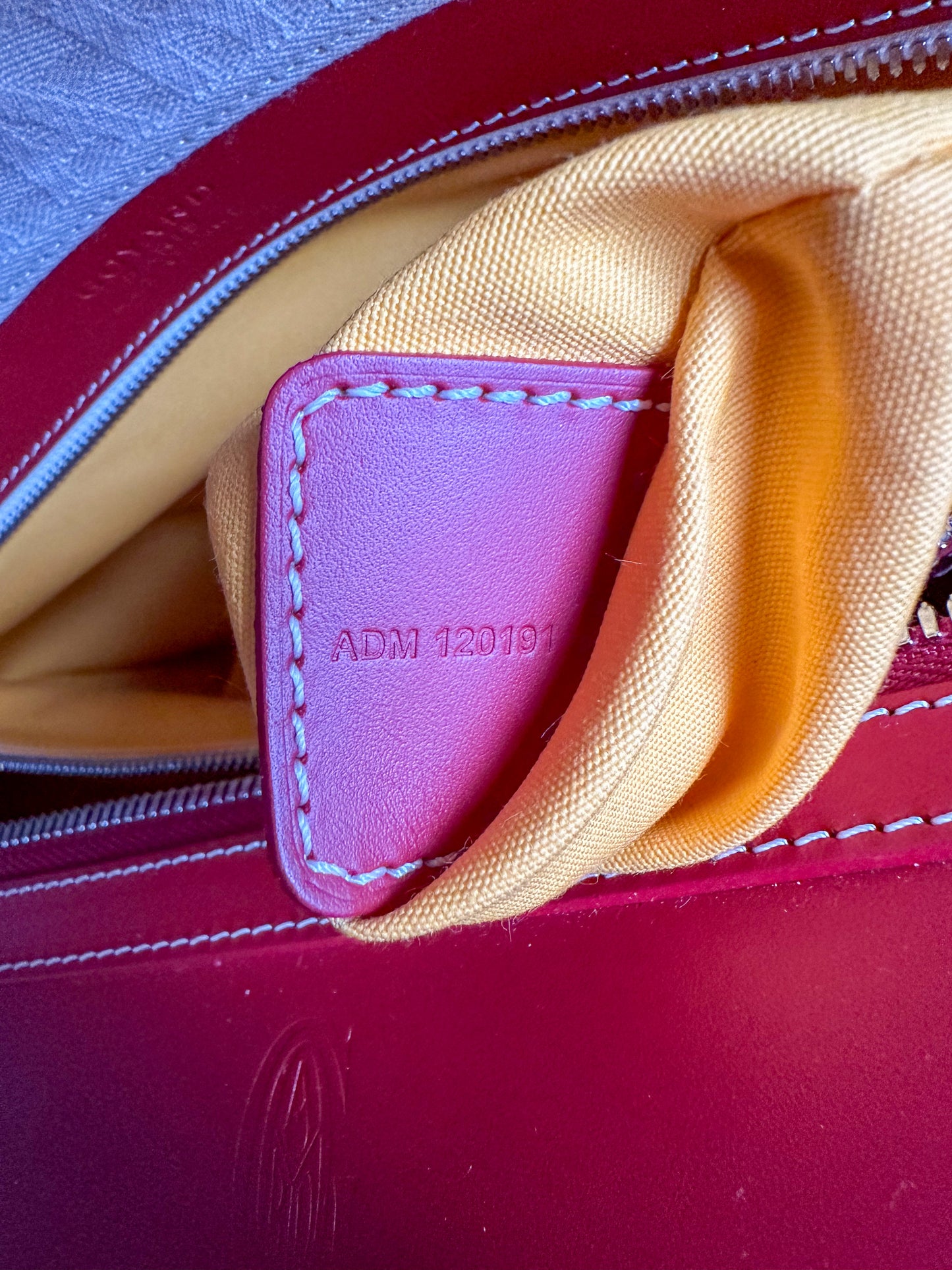 Goyard Red Boeing 55 Duffle Bag