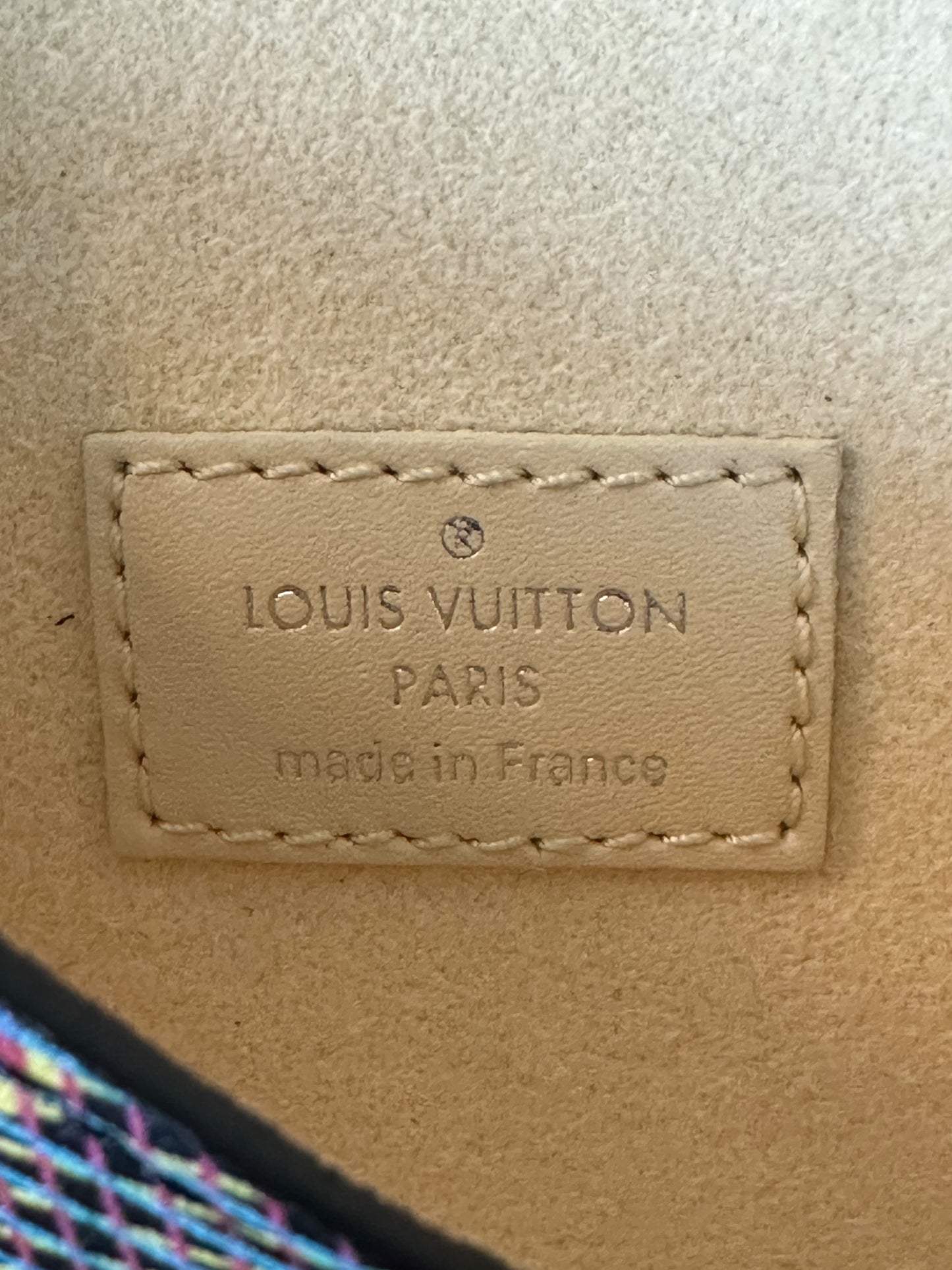 Louis Vuitton Black & Blue Pop Monogram Kirigami Necklace