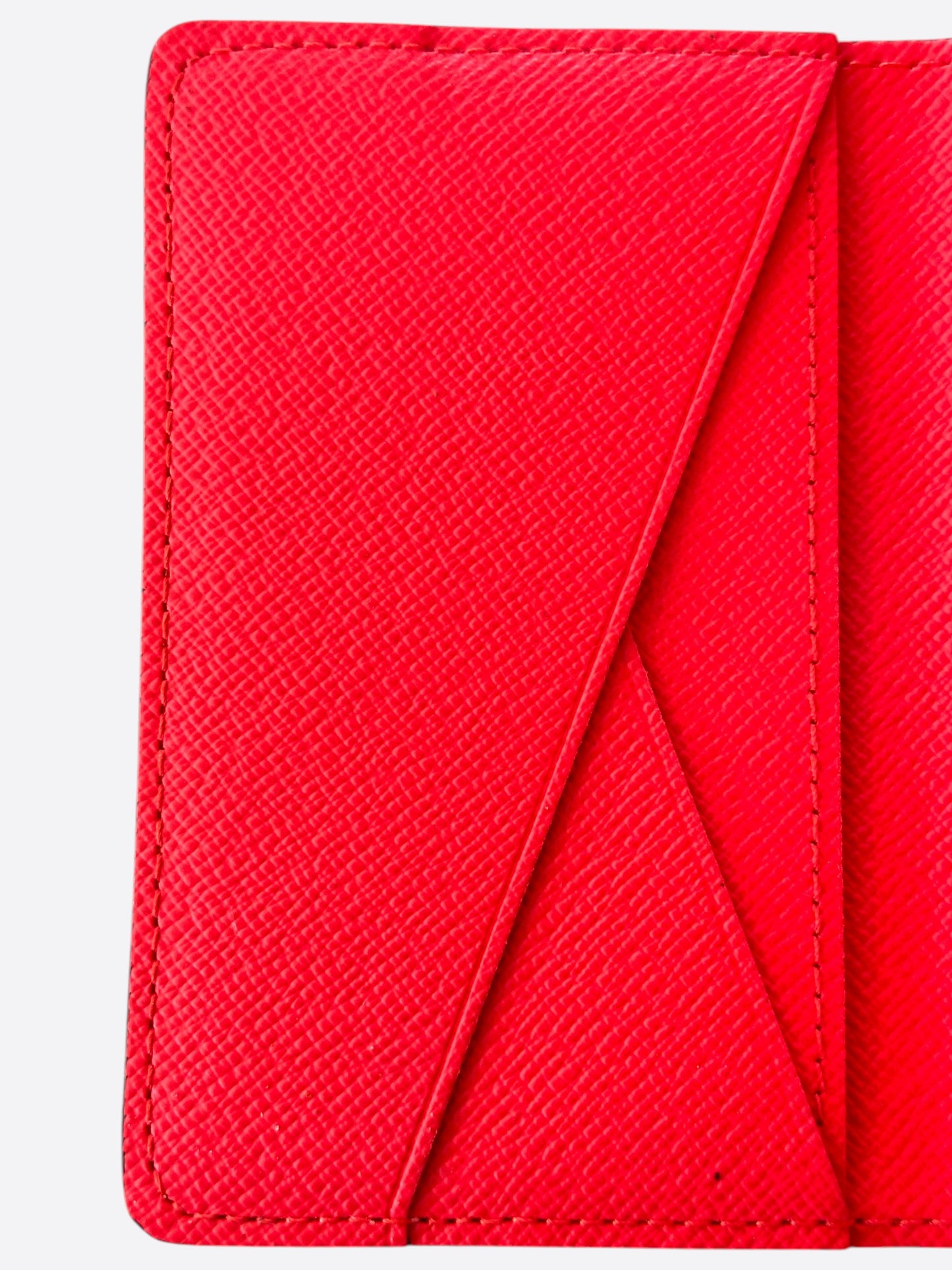 Louis Vuitton Red Taigarama Monogram Pocket Organizer