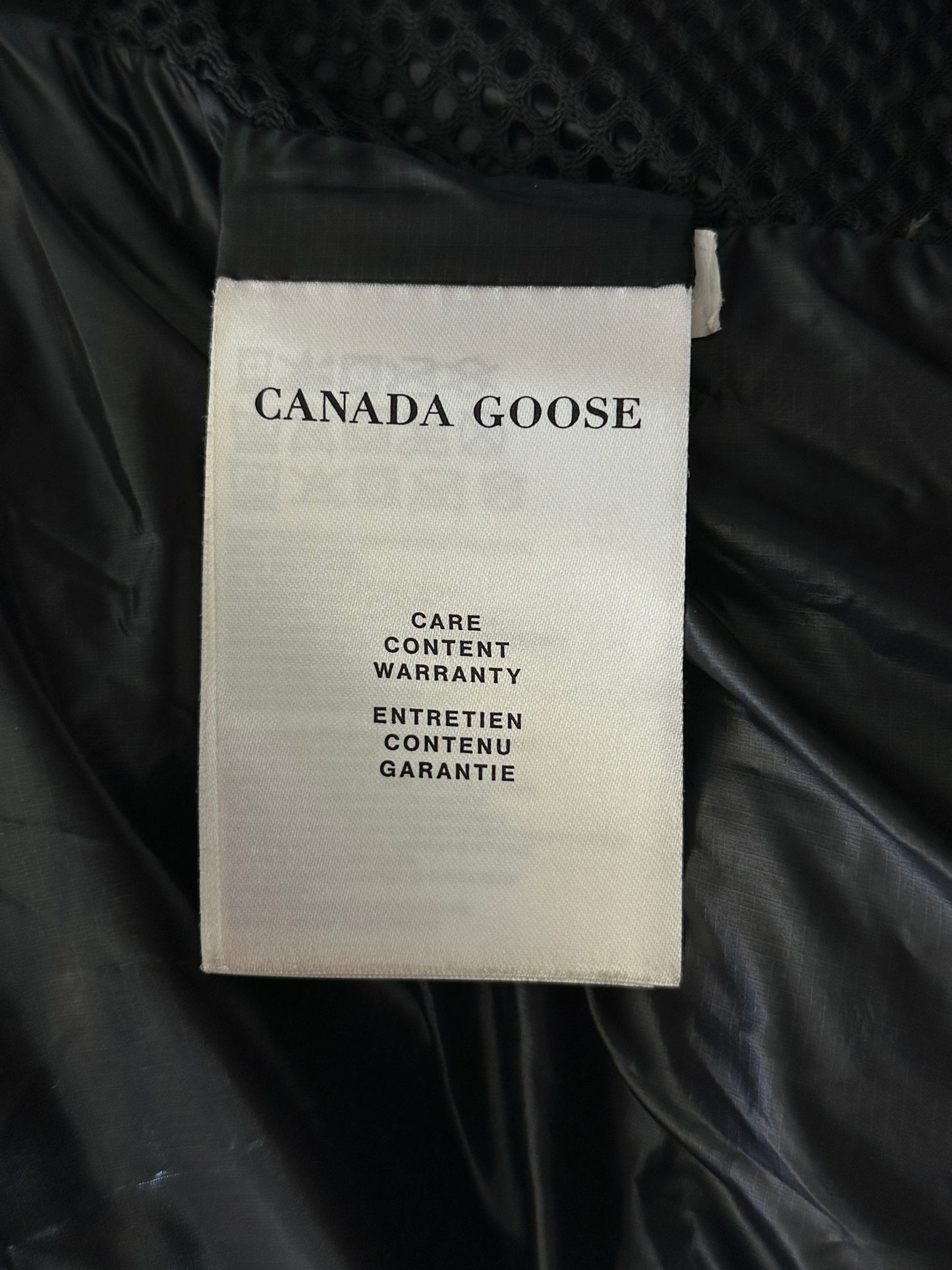Canada Goose Black Crofton Men's Puffer Jacket