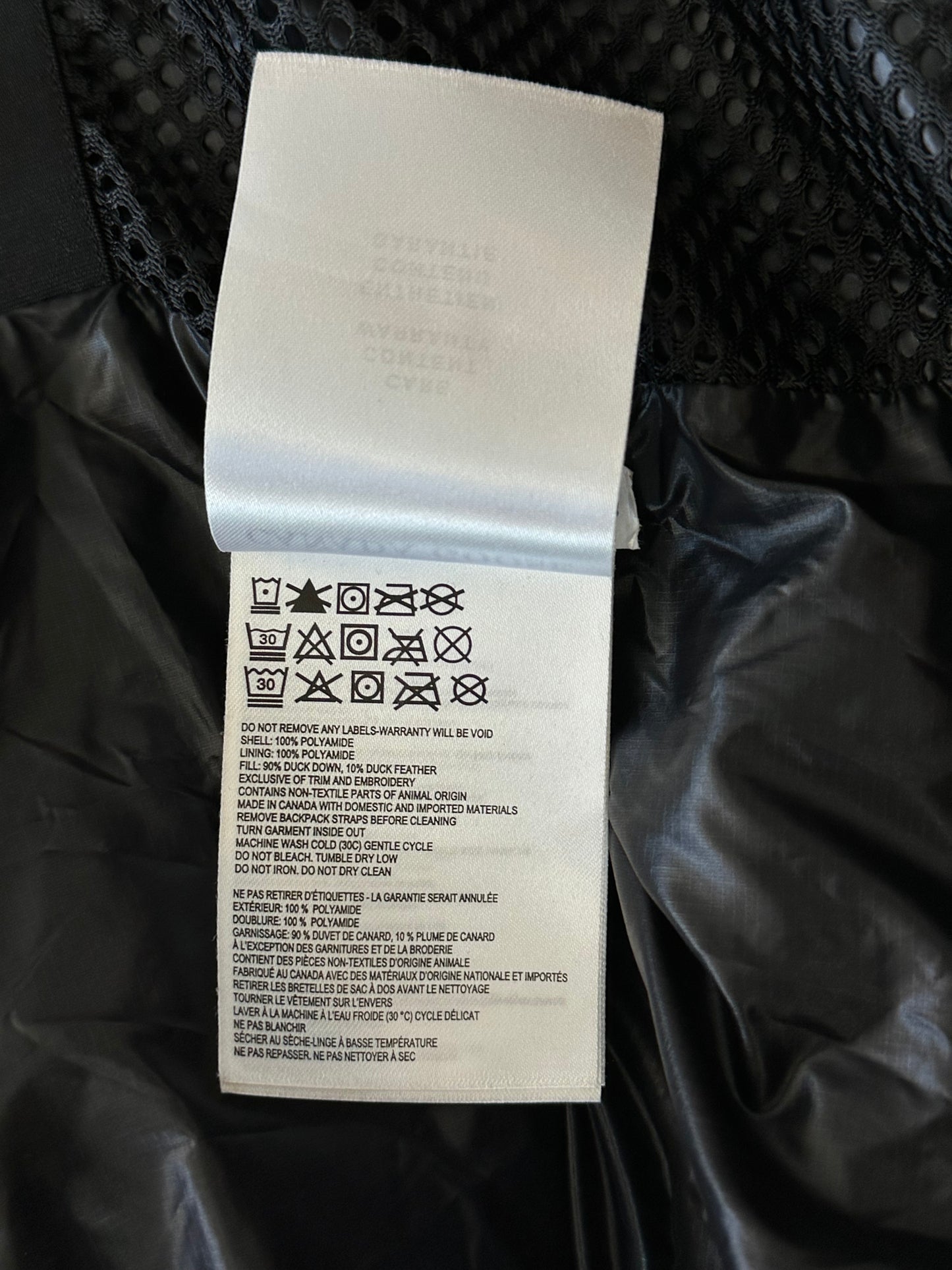 Canada Goose Black Crofton Men's Puffer Jacket