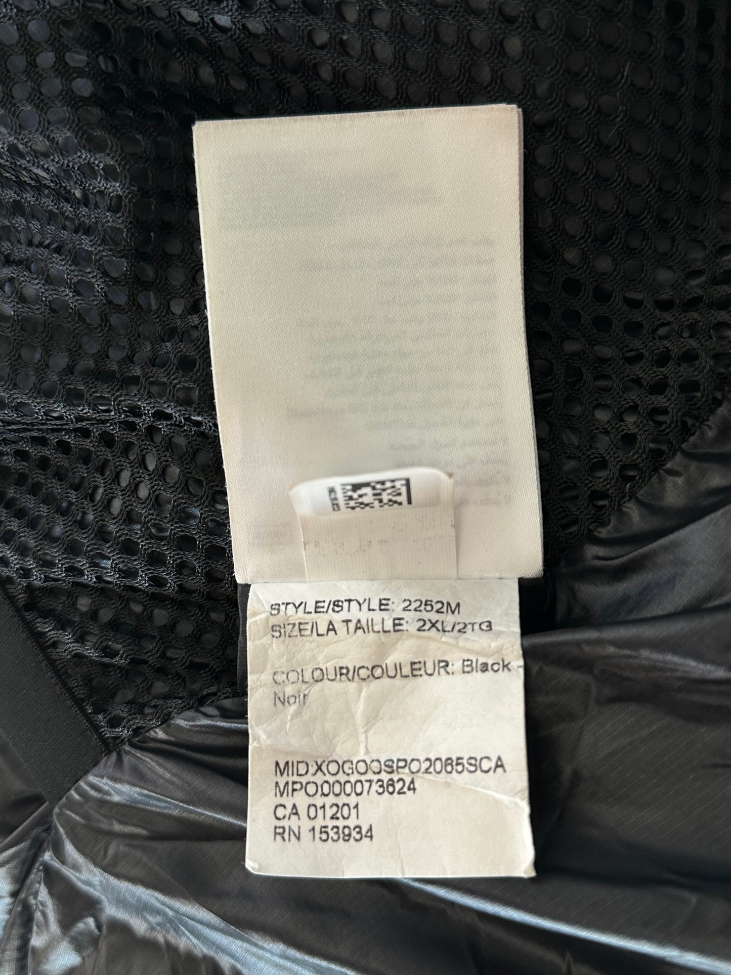 Canada Goose Black Crofton Men's Puffer Jacket