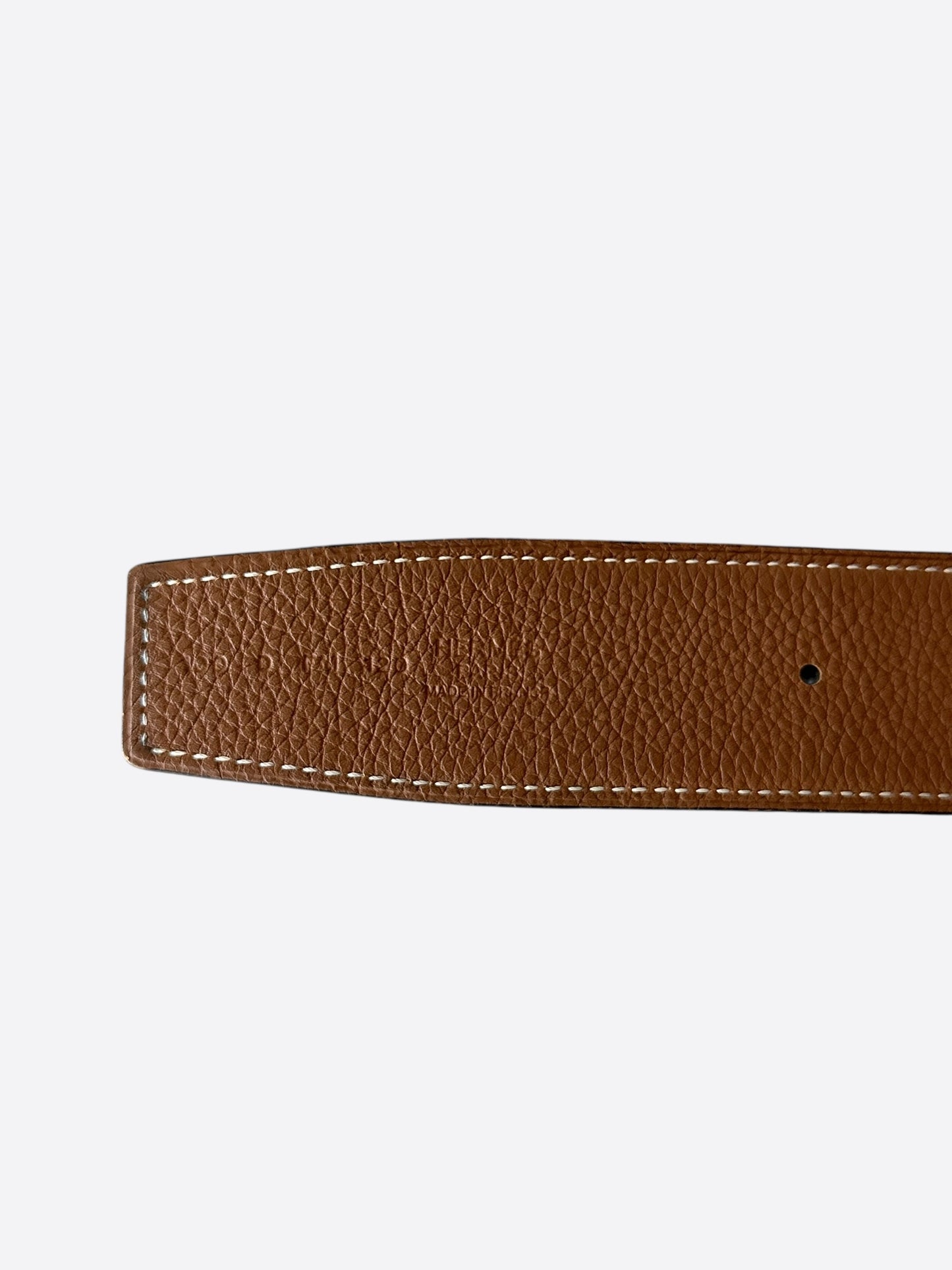 Hermes Brown & Black Reversible H Belt