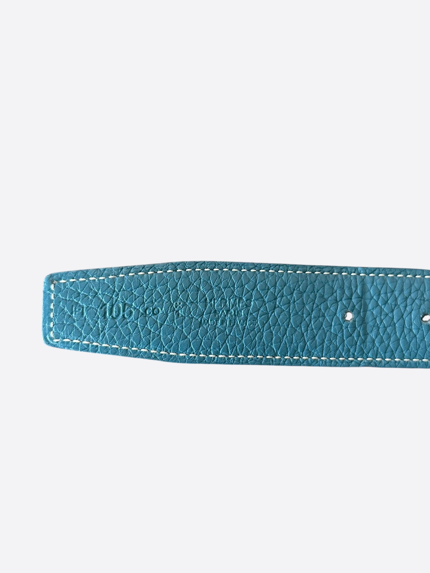 Hermes Blue & Black Reversible H Belt