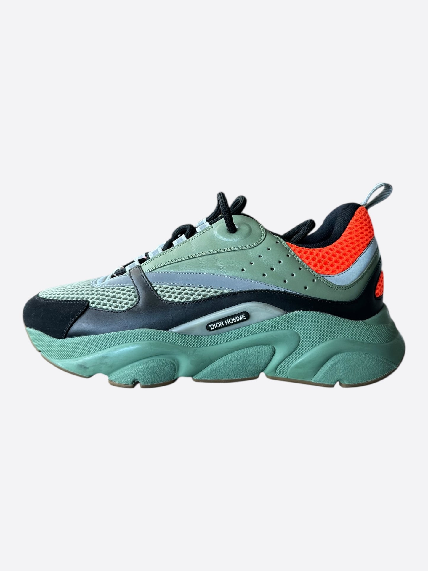Dior Green & Orange B22 Sneakers