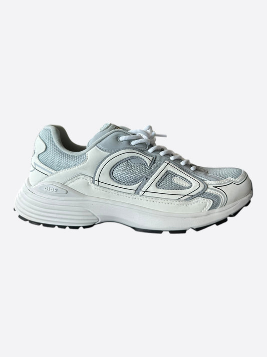 Dior White & Grey B30 Sneakers