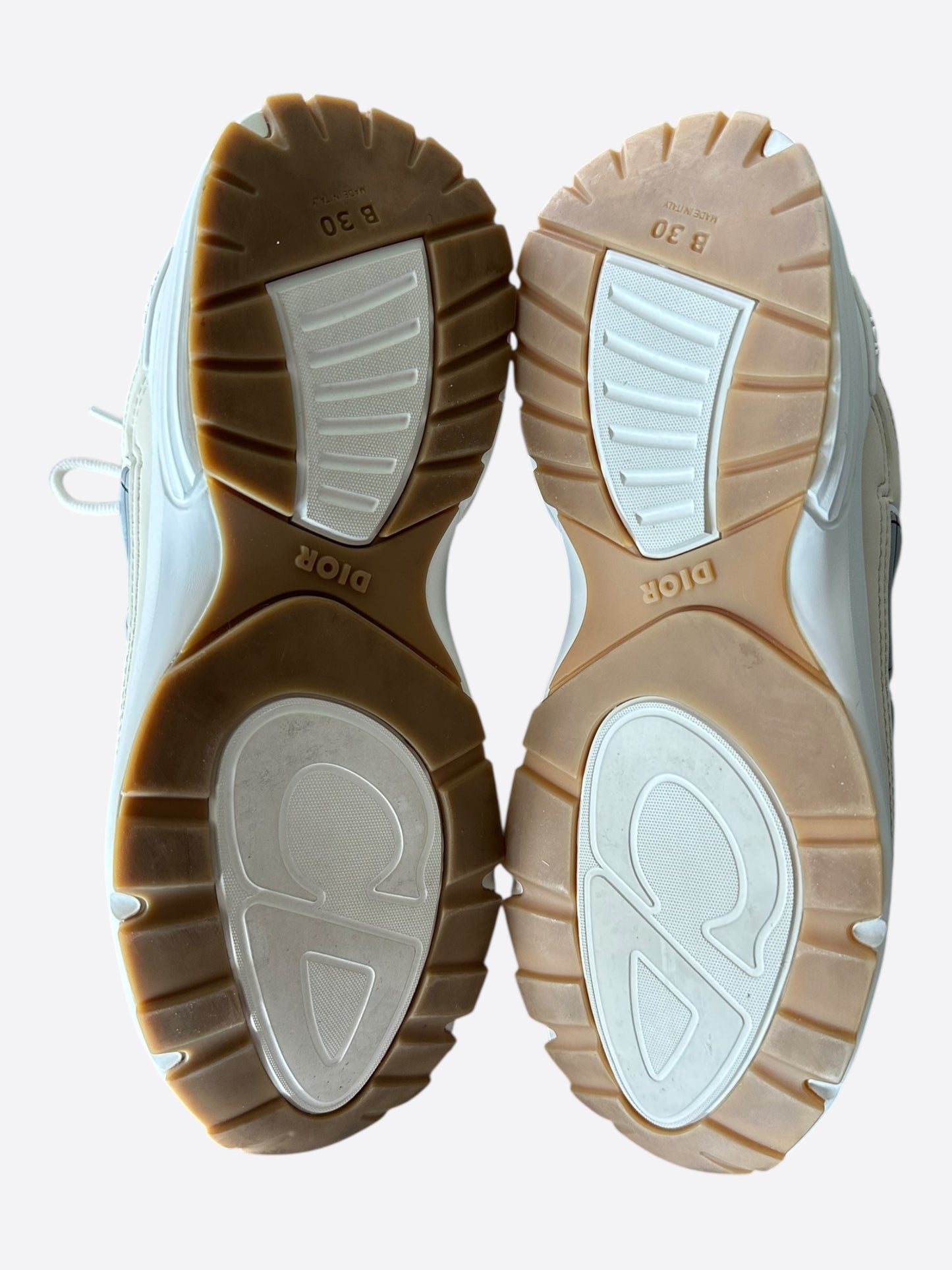 Dior Beige & White B30 Sneakers