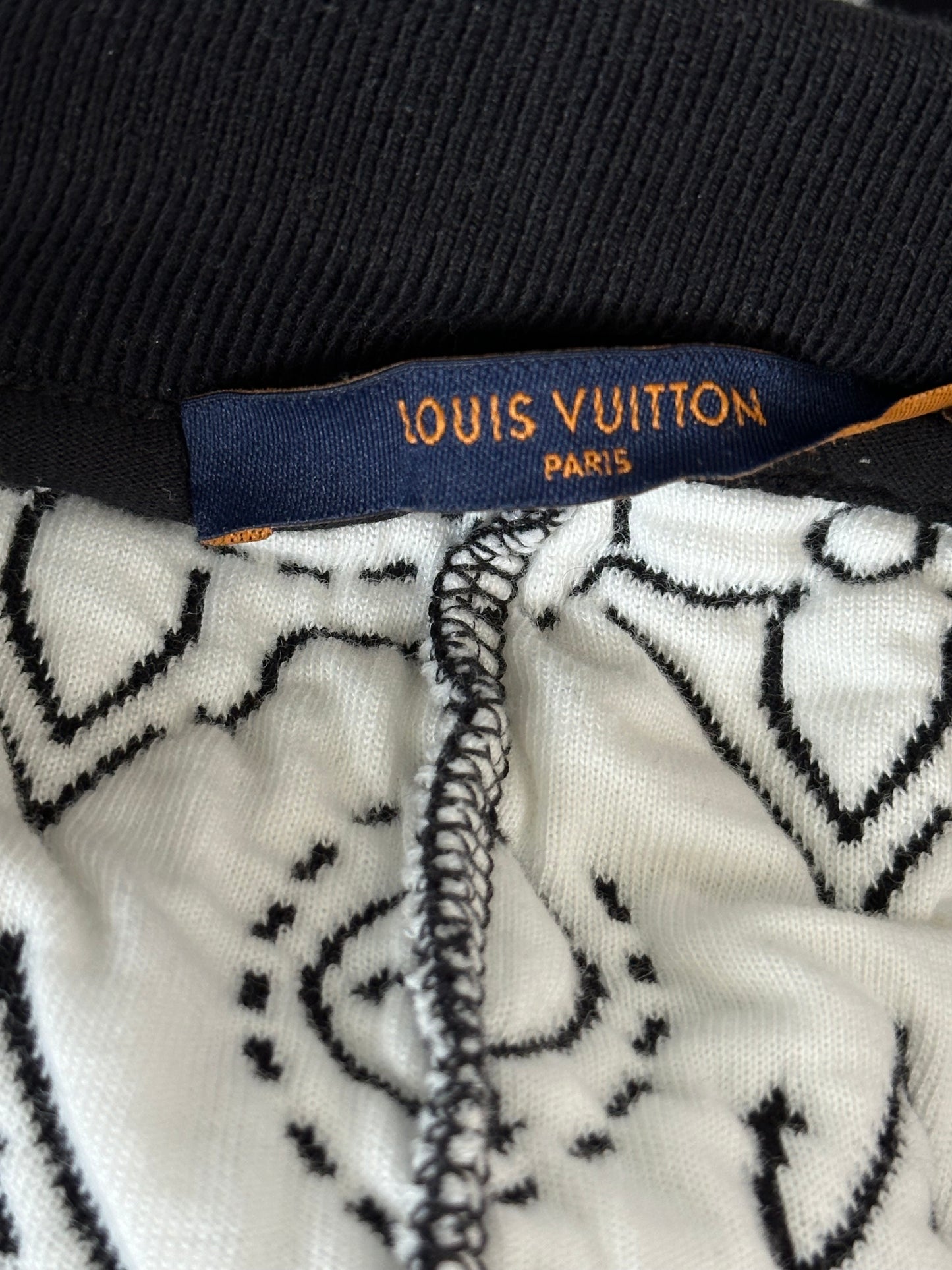 Louis Vuitton Black & White NBA Monogram Shorts
