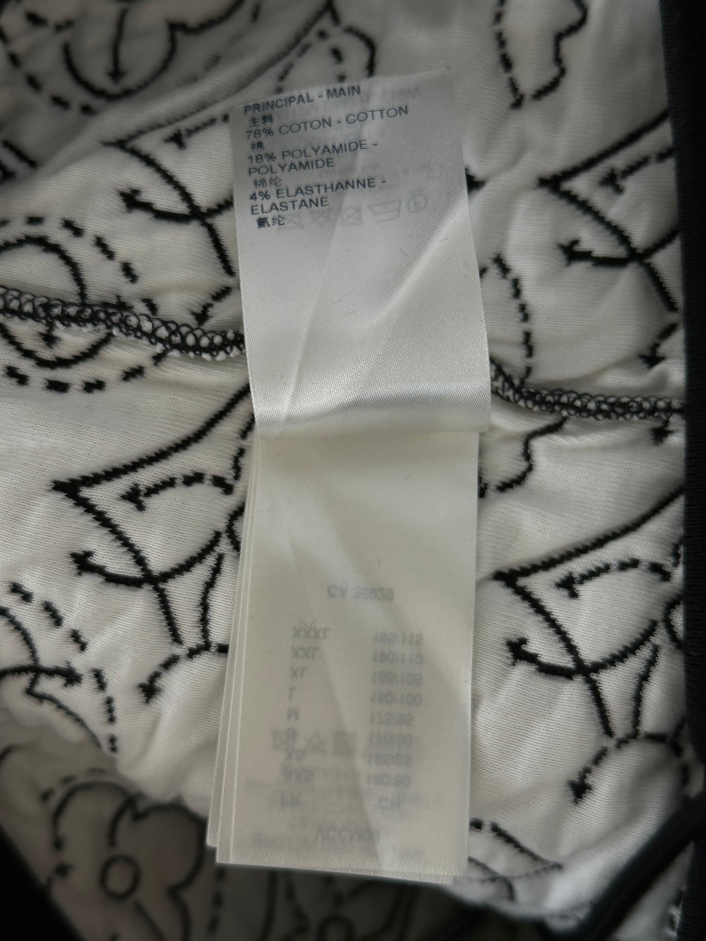 Louis Vuitton Black & White NBA Monogram Shorts