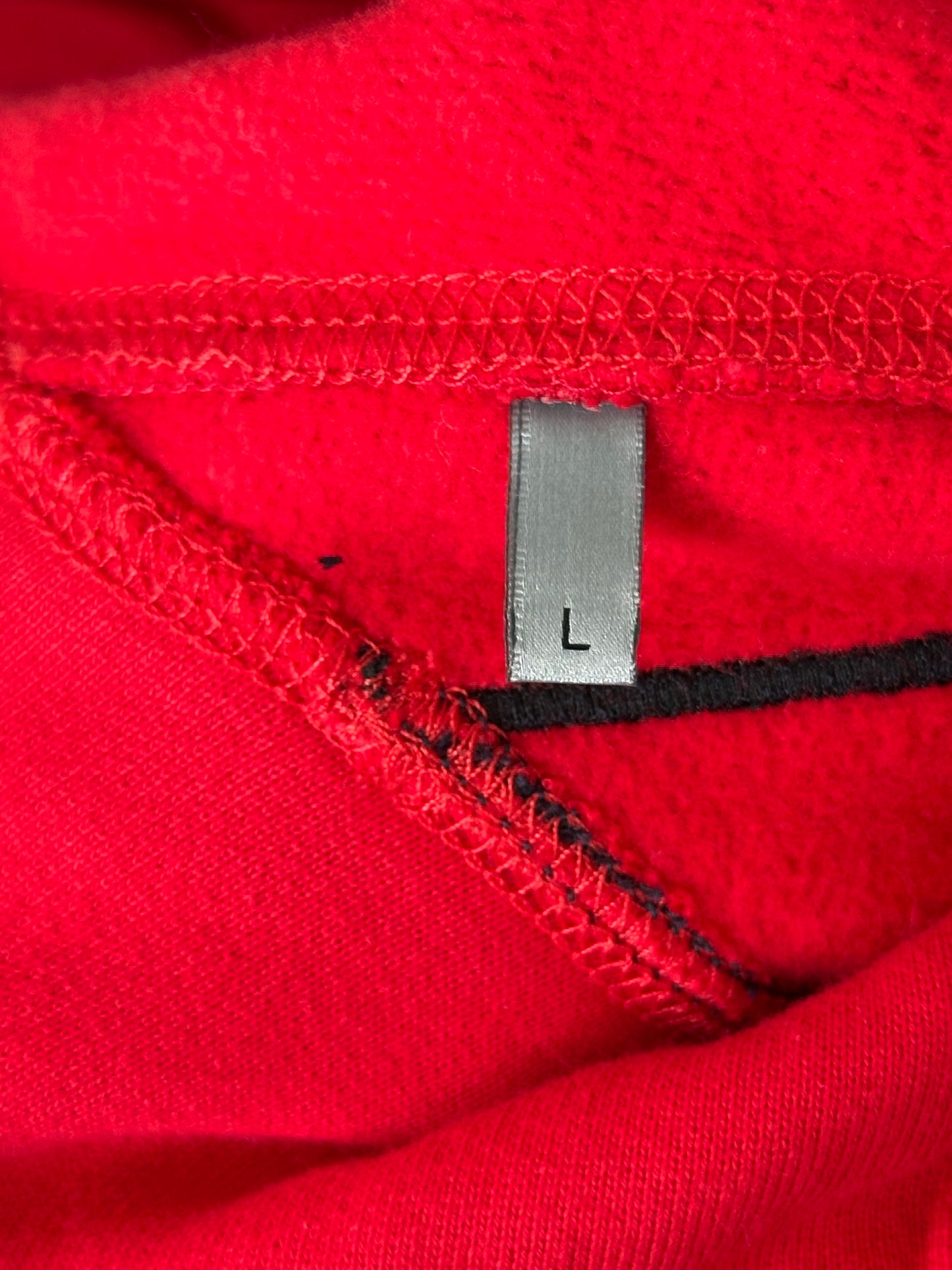 Dior Stussy Red & Black Ox Hoodie