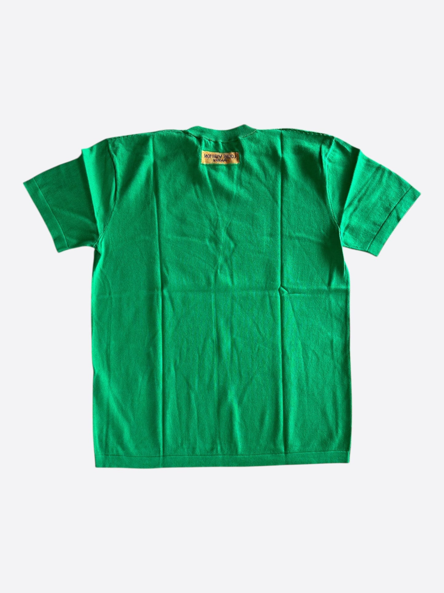 Louis Vuitton Green & White Everyday Logo Intarsia T-Shirt