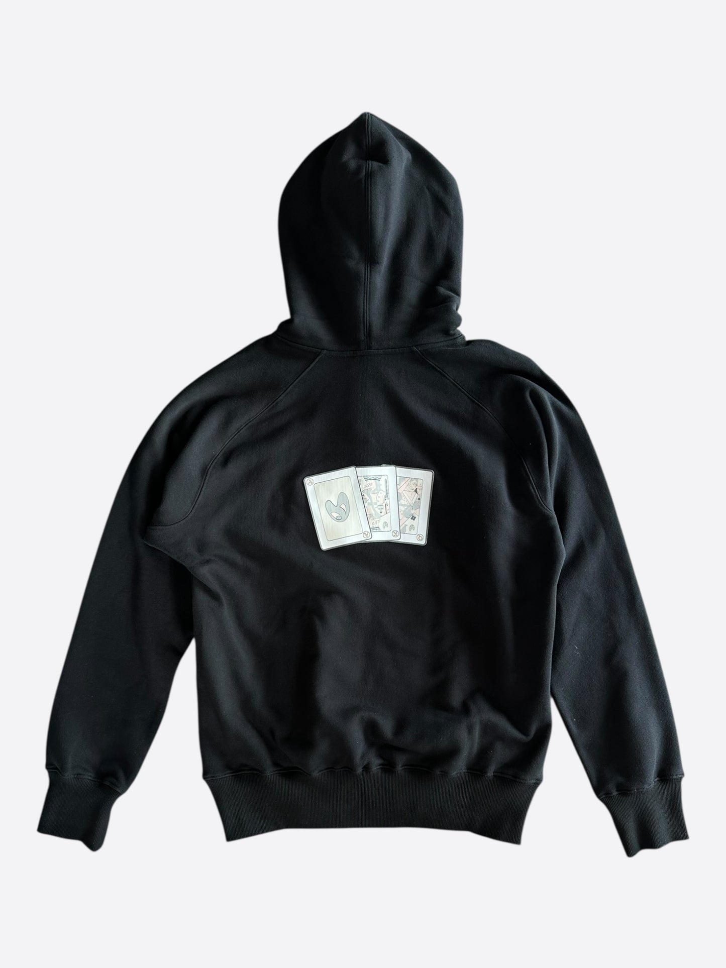 Dior Kenny Scharf Black & White Playing Cards Hoodie
