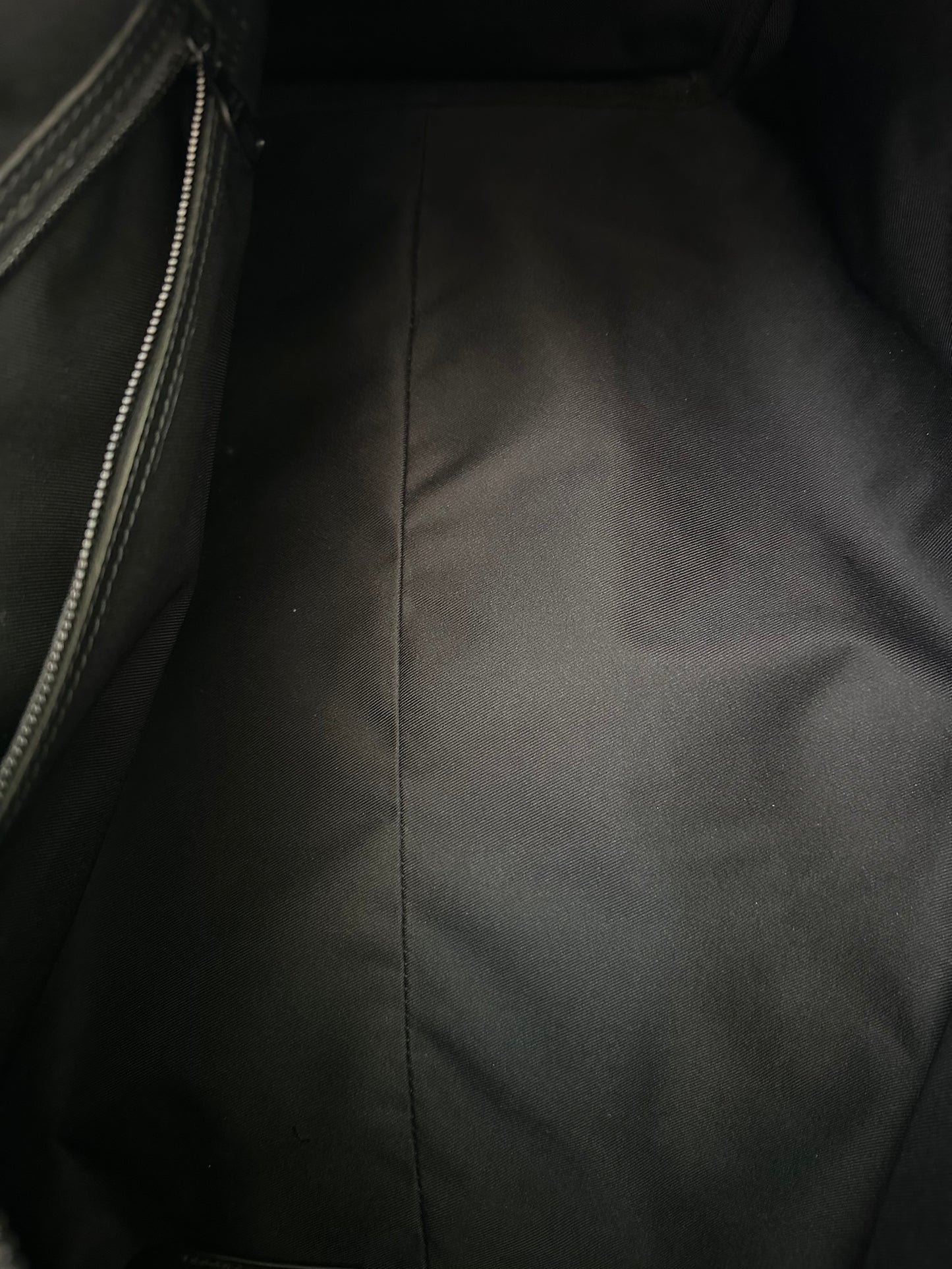 Louis Vuitton Black Monogram Tuffetage Keepall