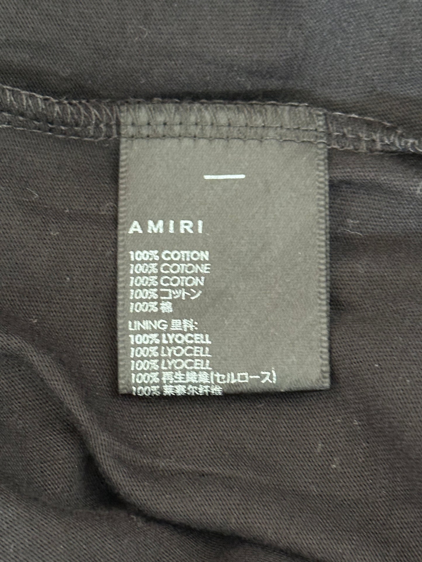 Amiri Wes Lang Black & Red Solar Kings Longsleeve T-Shirt