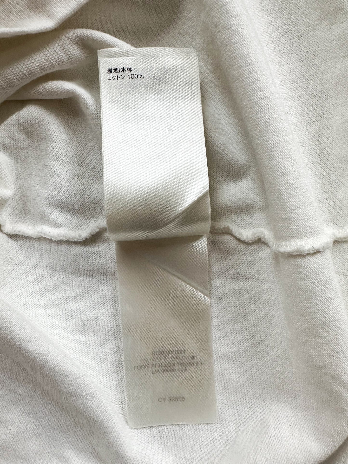 Louis Vuitton Nigo White & Red Embroidered Mockneck T-Shirt