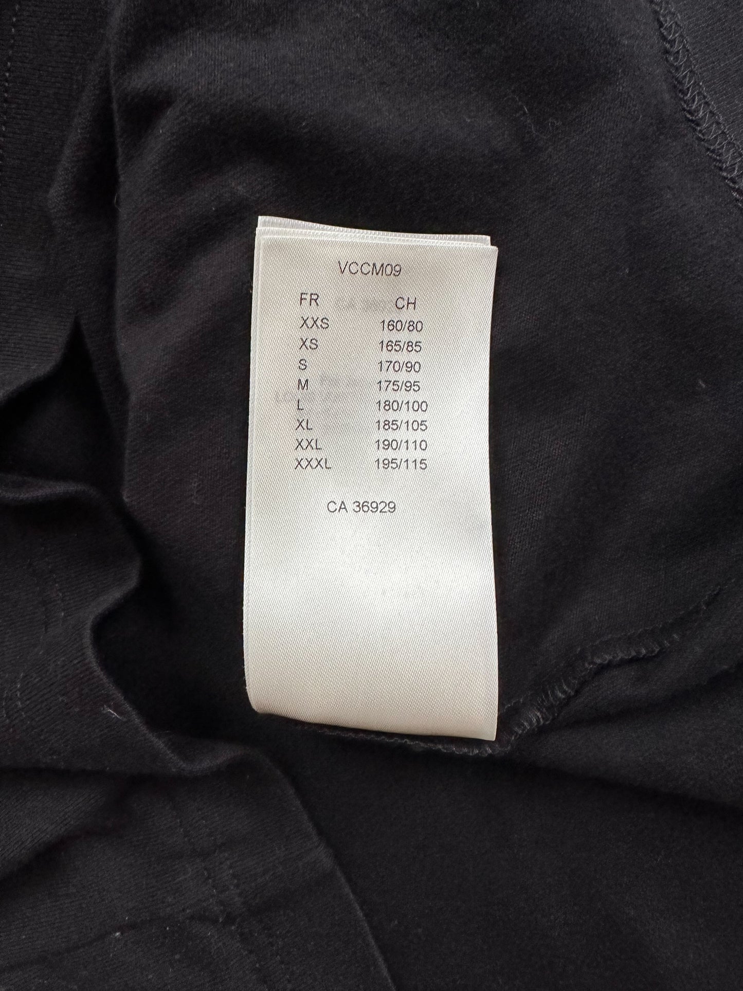 Louis Vuitton Black Frequency Embroidered T-Shirt