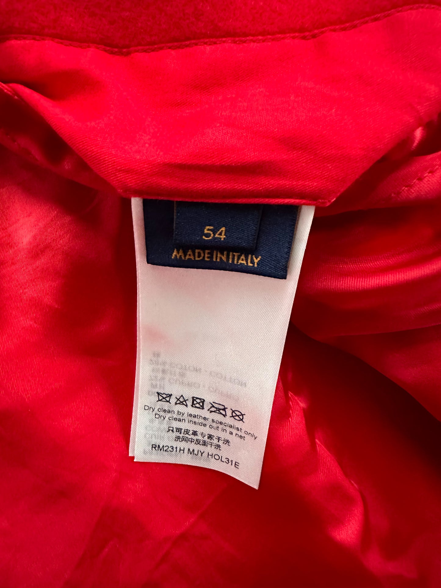 Louis Vuitton Yayoi Kusama Red & White Varsity Jacket