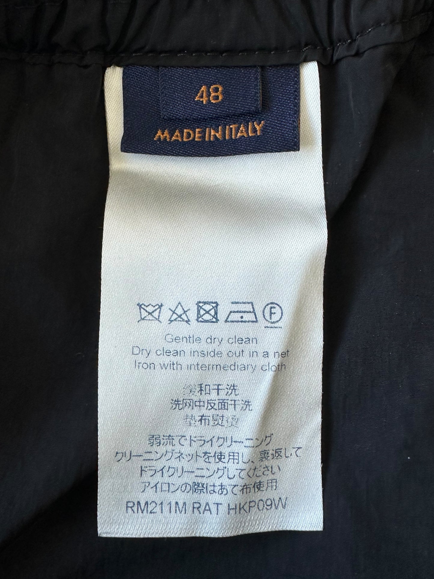 Louis Vuitton Black 2054 Athletic Shorts