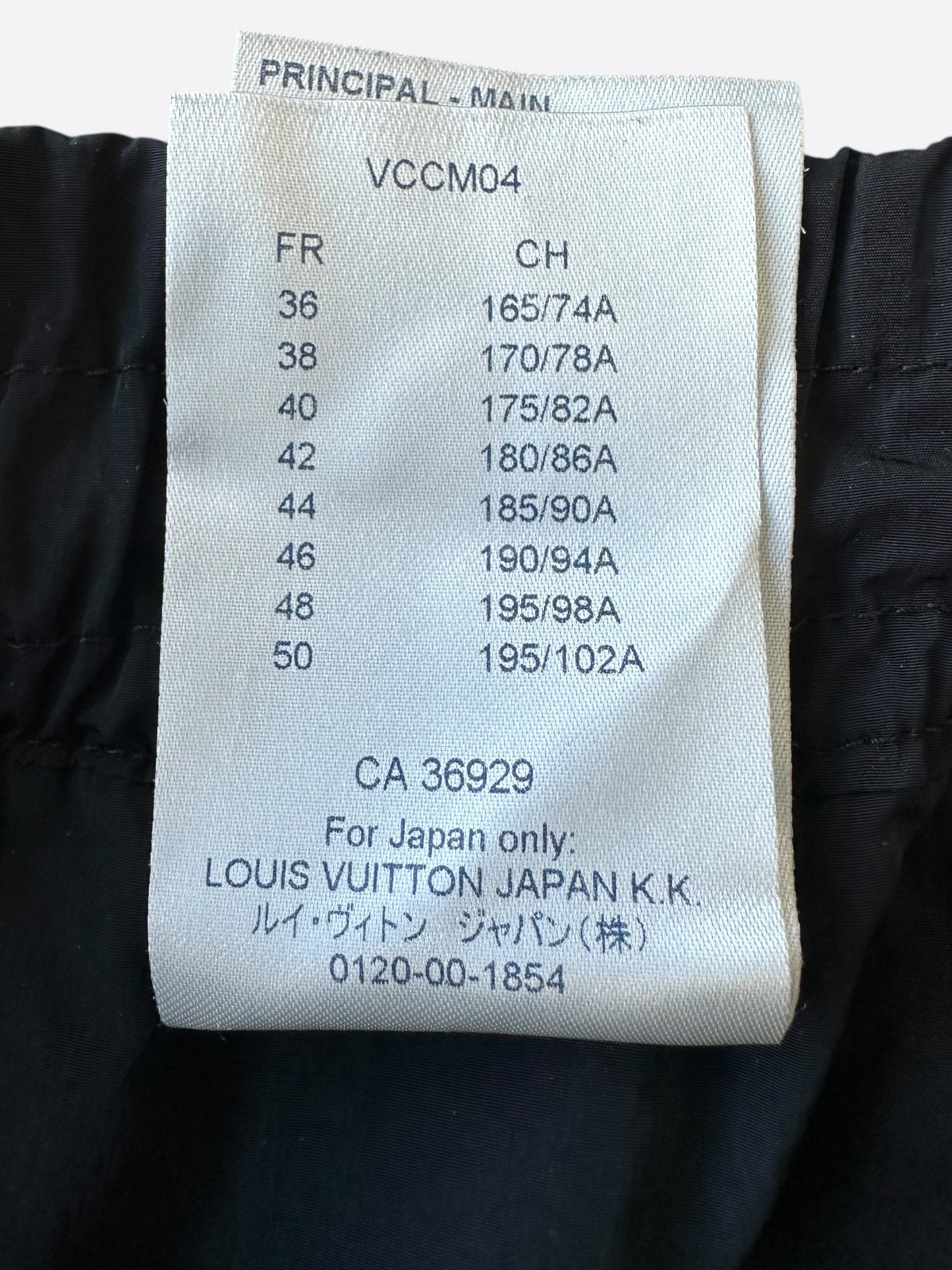 Louis Vuitton Black 2054 Athletic Shorts