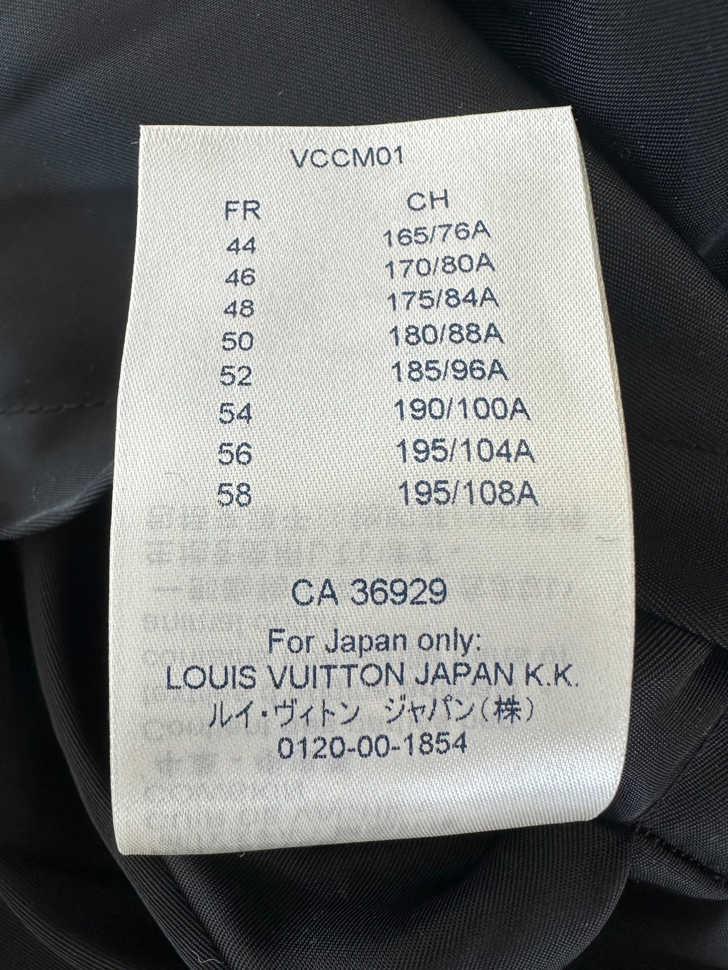 Louis Vuitton Navy Monogram Reversible Windbreaker