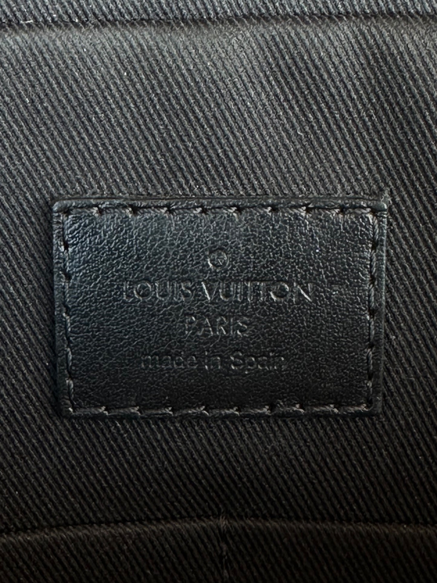 Louis Vuitton Black Galaxy Alpha Messenger Bag
