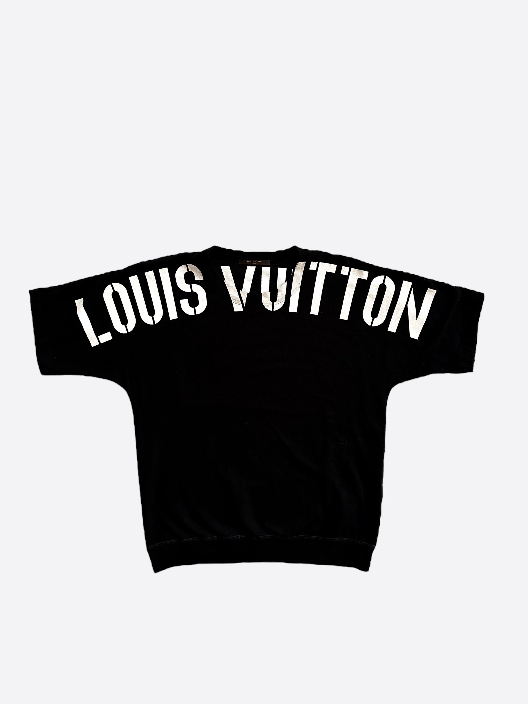 Louis Vuitton Black Reflective Sleeves Gravity Hoodie