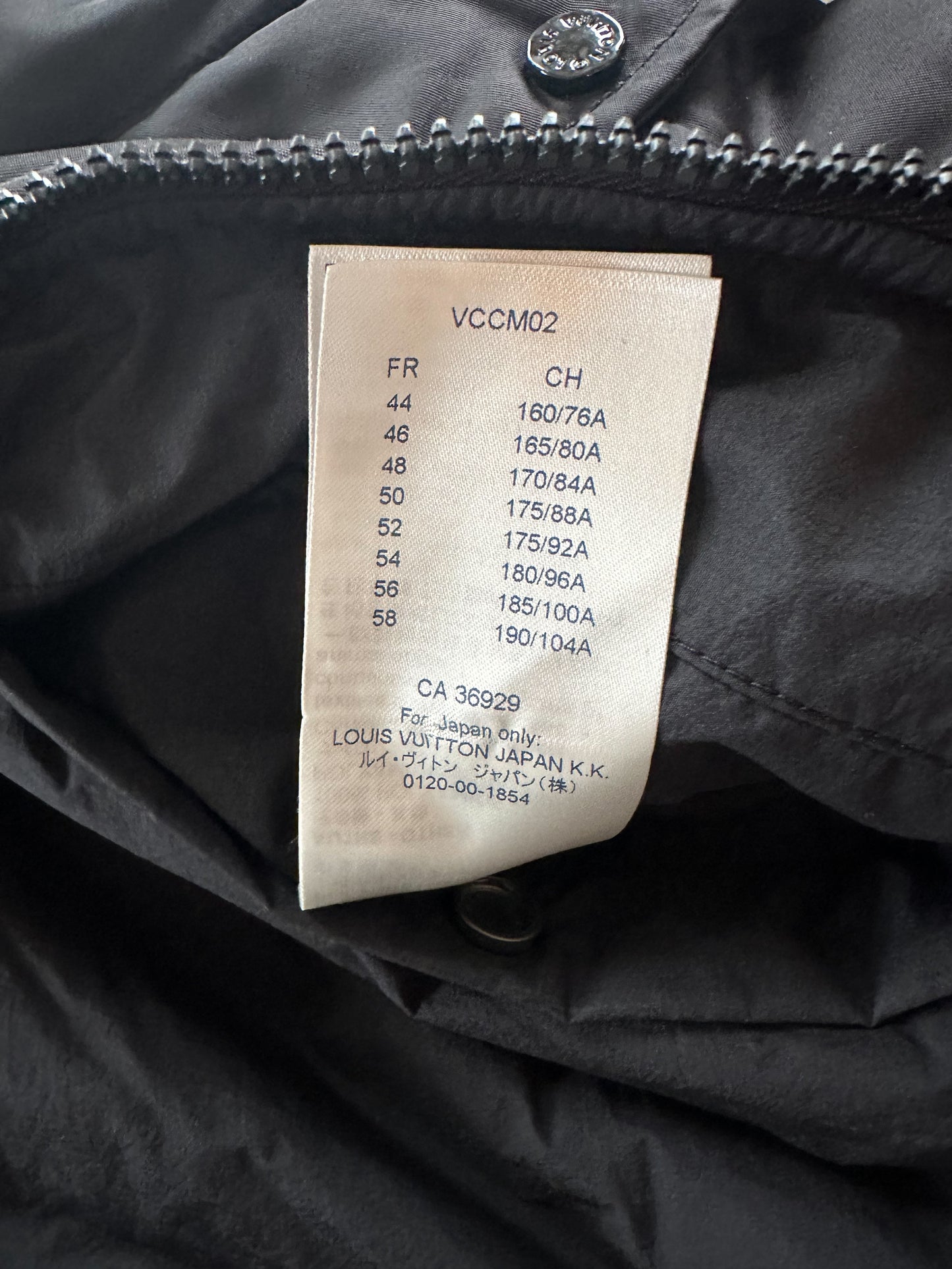 Louis Vuitton Black Monogram Sleeves Bomber Jacket