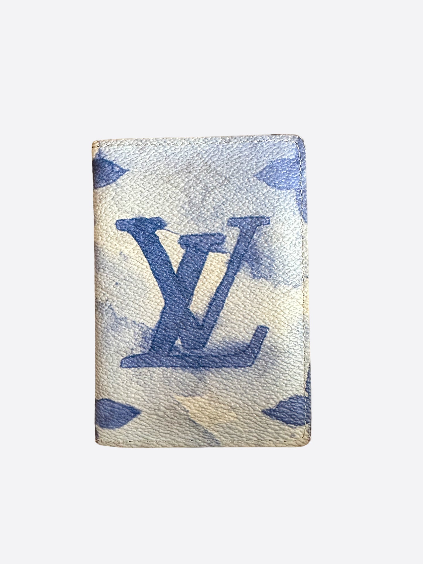 Louis Vuitton Blue Watercolor Monogram Pocket Organizer