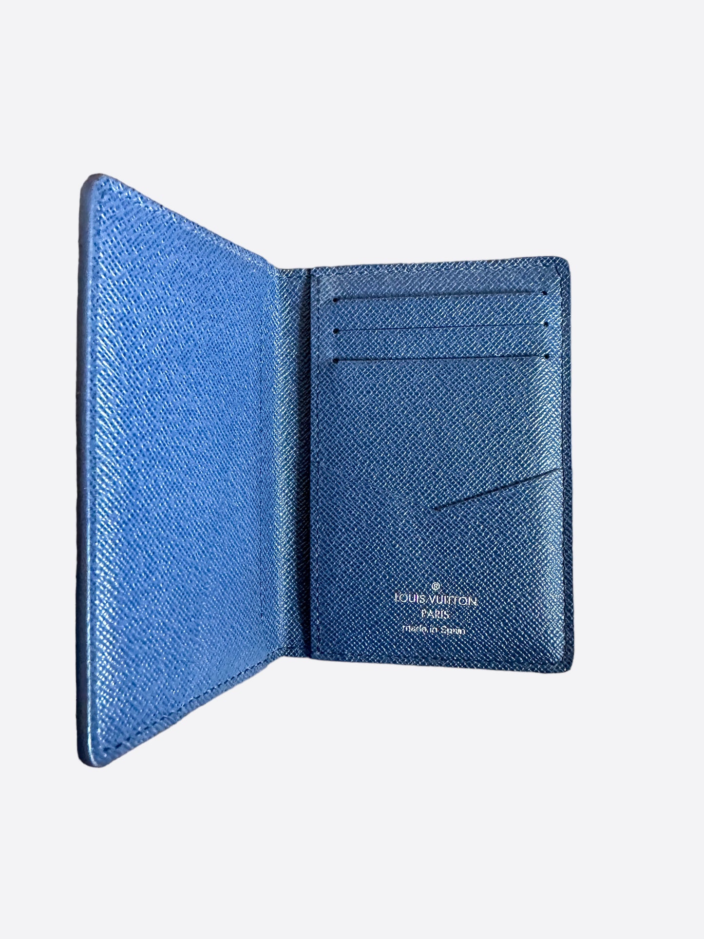 Louis Vuitton Blue Watercolor Monogram Pocket Organizer