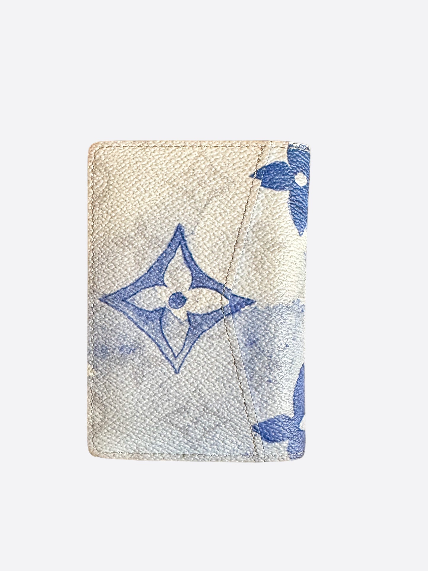 Louis Vuitton Blue Watercolor Monogram Pocket Organizer