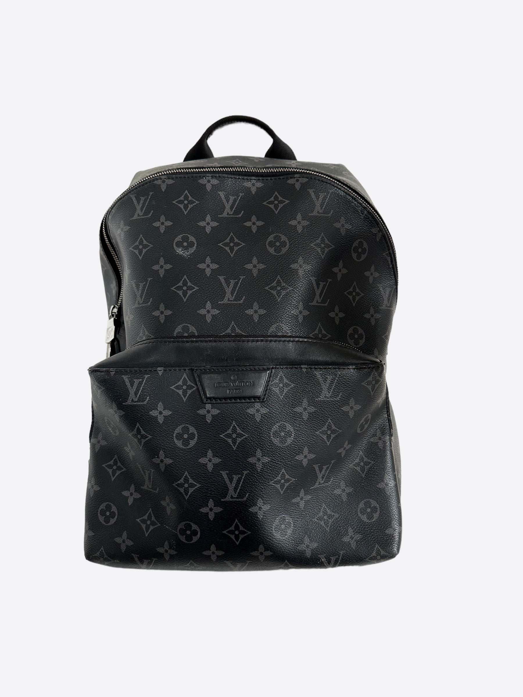 louis vuitton black monogram backpack Louis Vuitton Monogram Eclipse Discovery backpack – Savonches