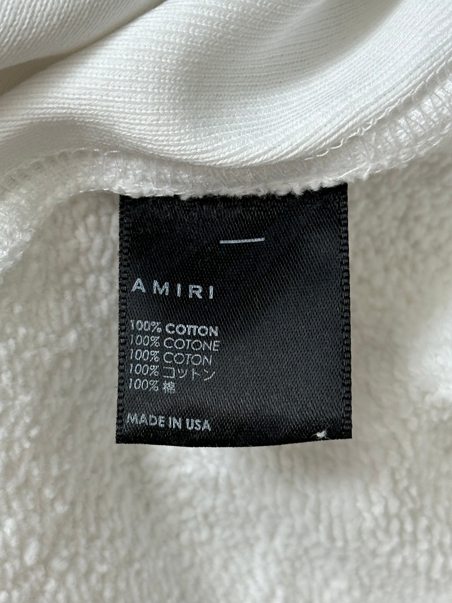 Amiri White Mermaid Graphic Sweater