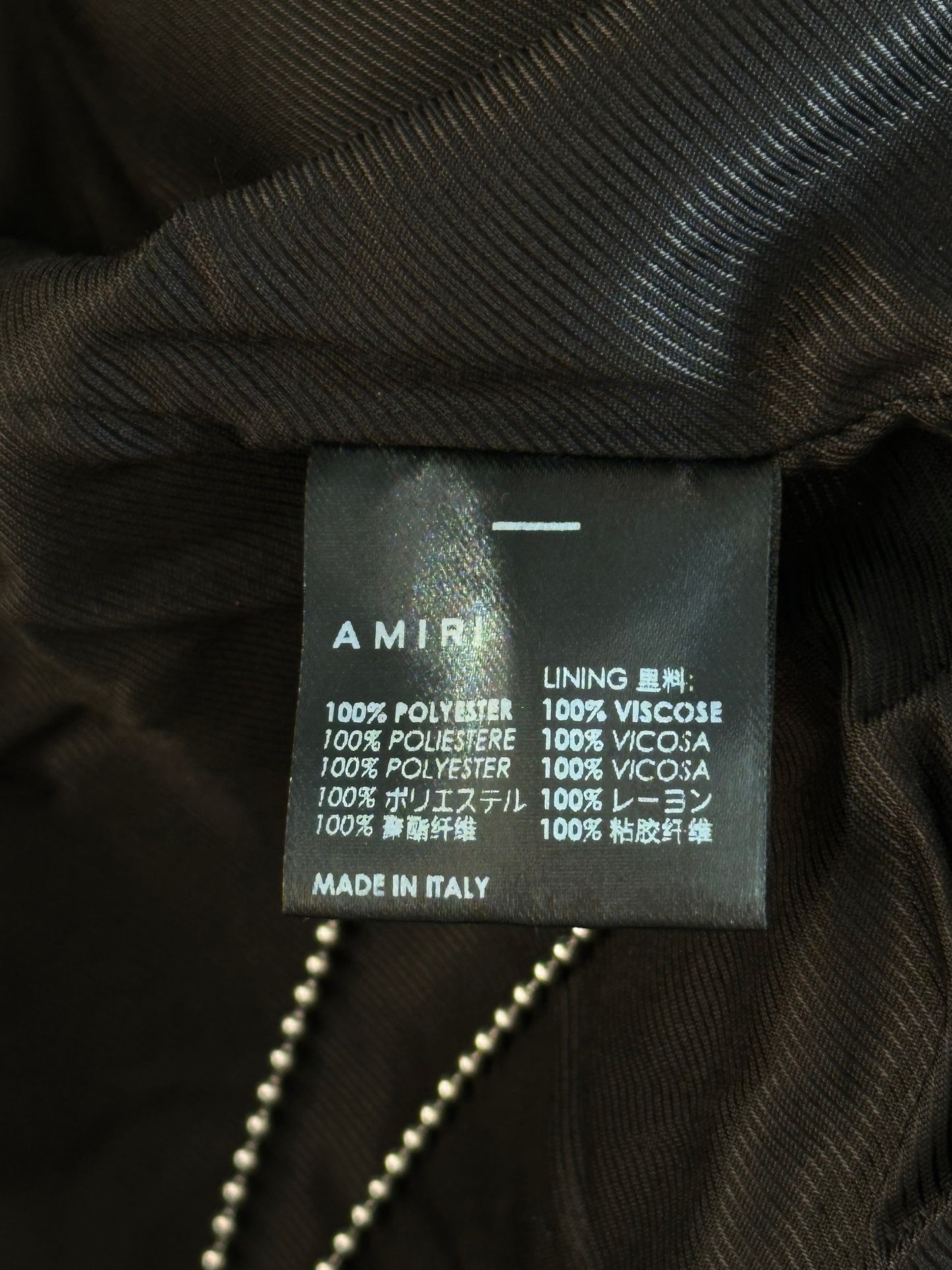 Amiri Blue & White Always On Point Track Jacket