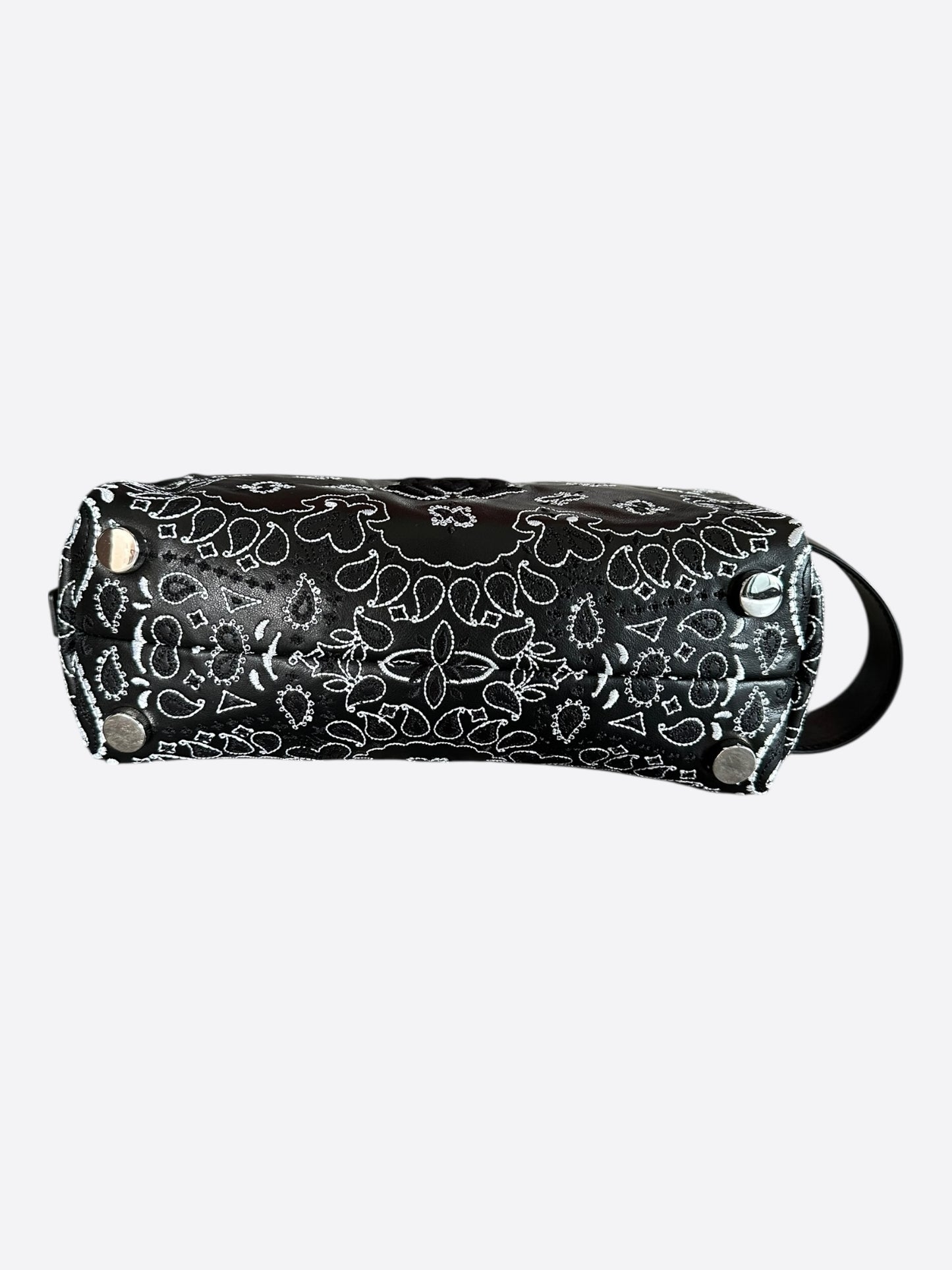 Amiri Black Bandana MA Logo Dopp Kit