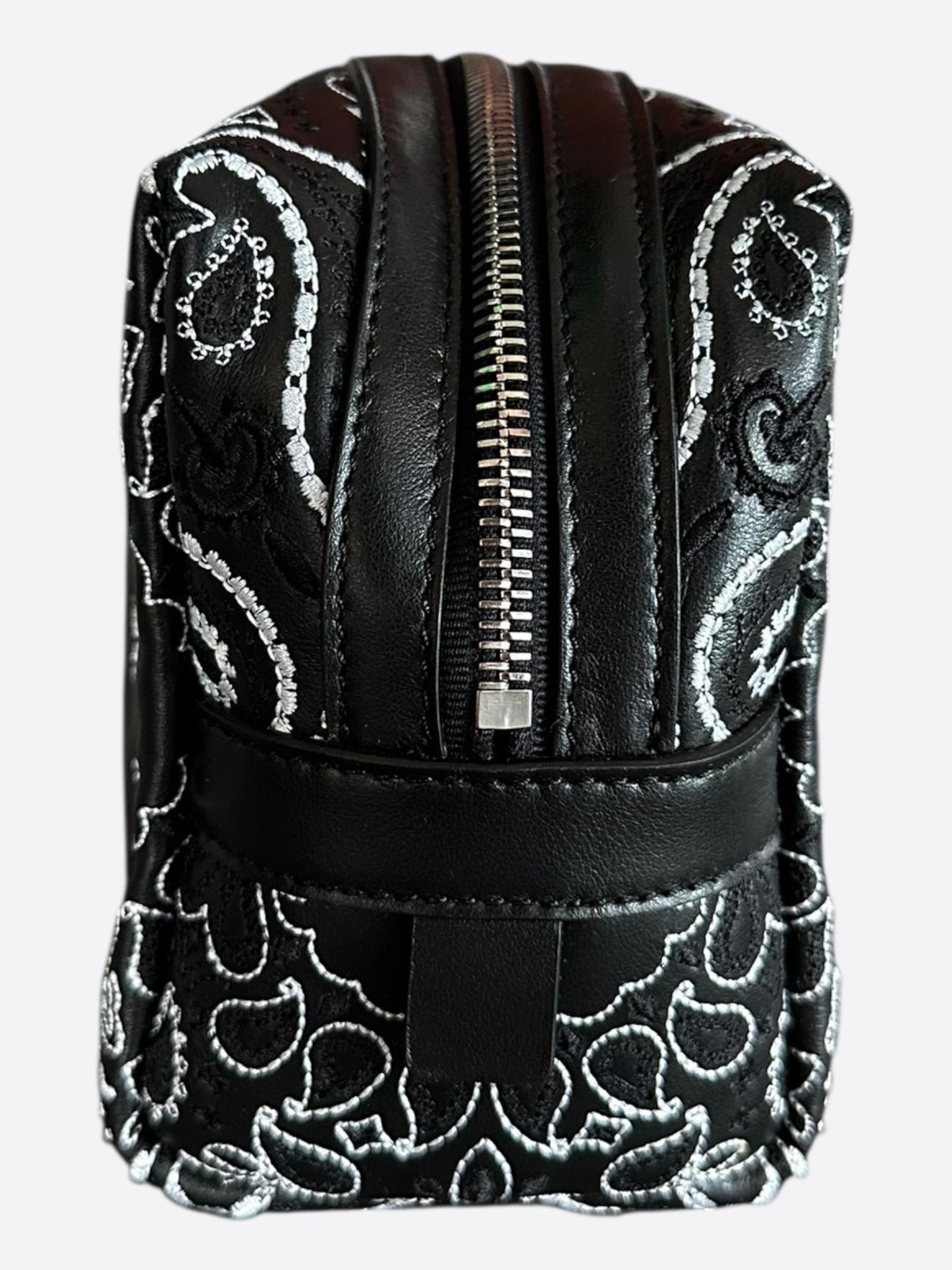 Amiri Black Bandana MA Logo Dopp Kit