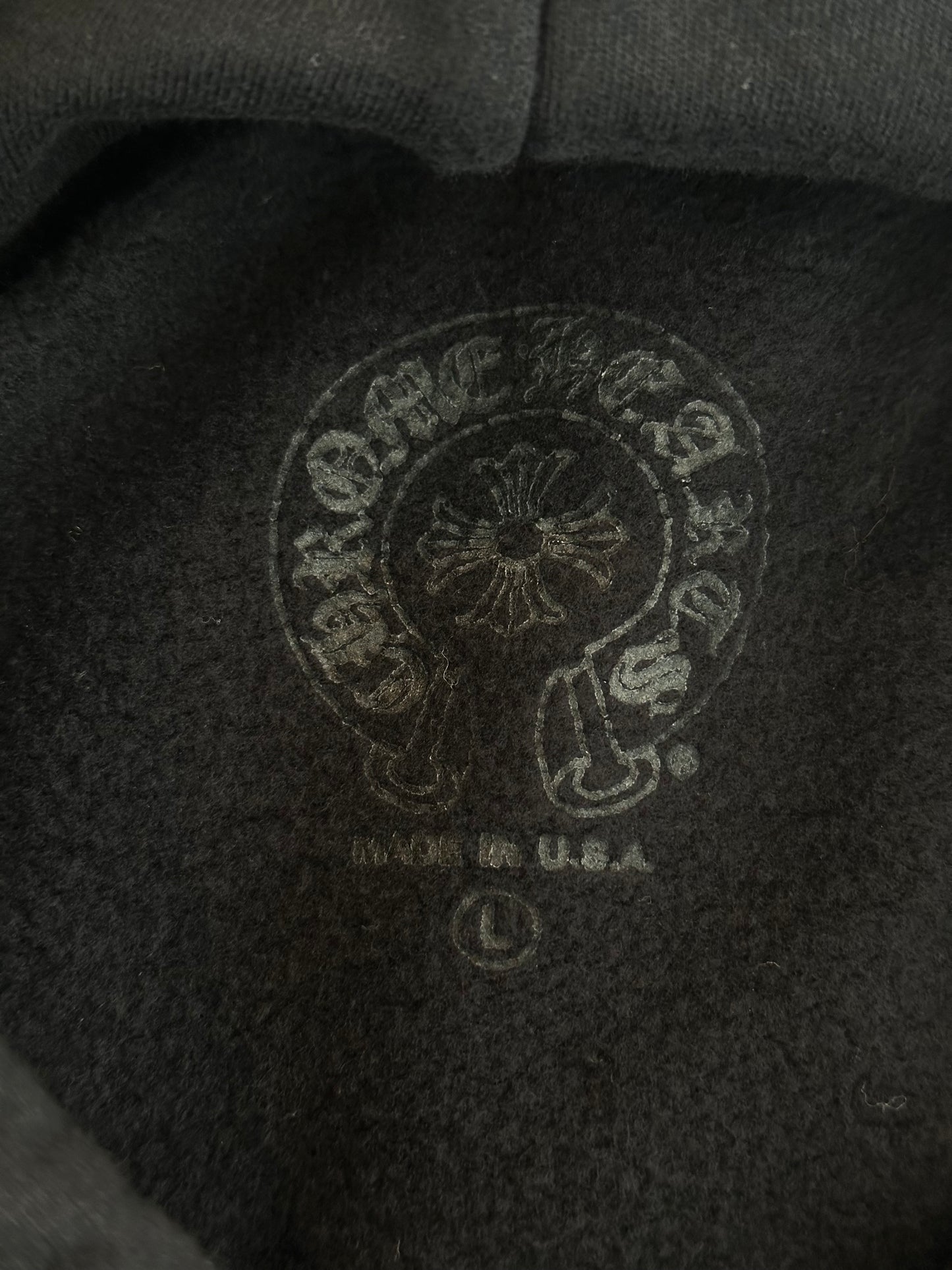 Chrome Hearts Marina Abramovic Black Logo Hoodie