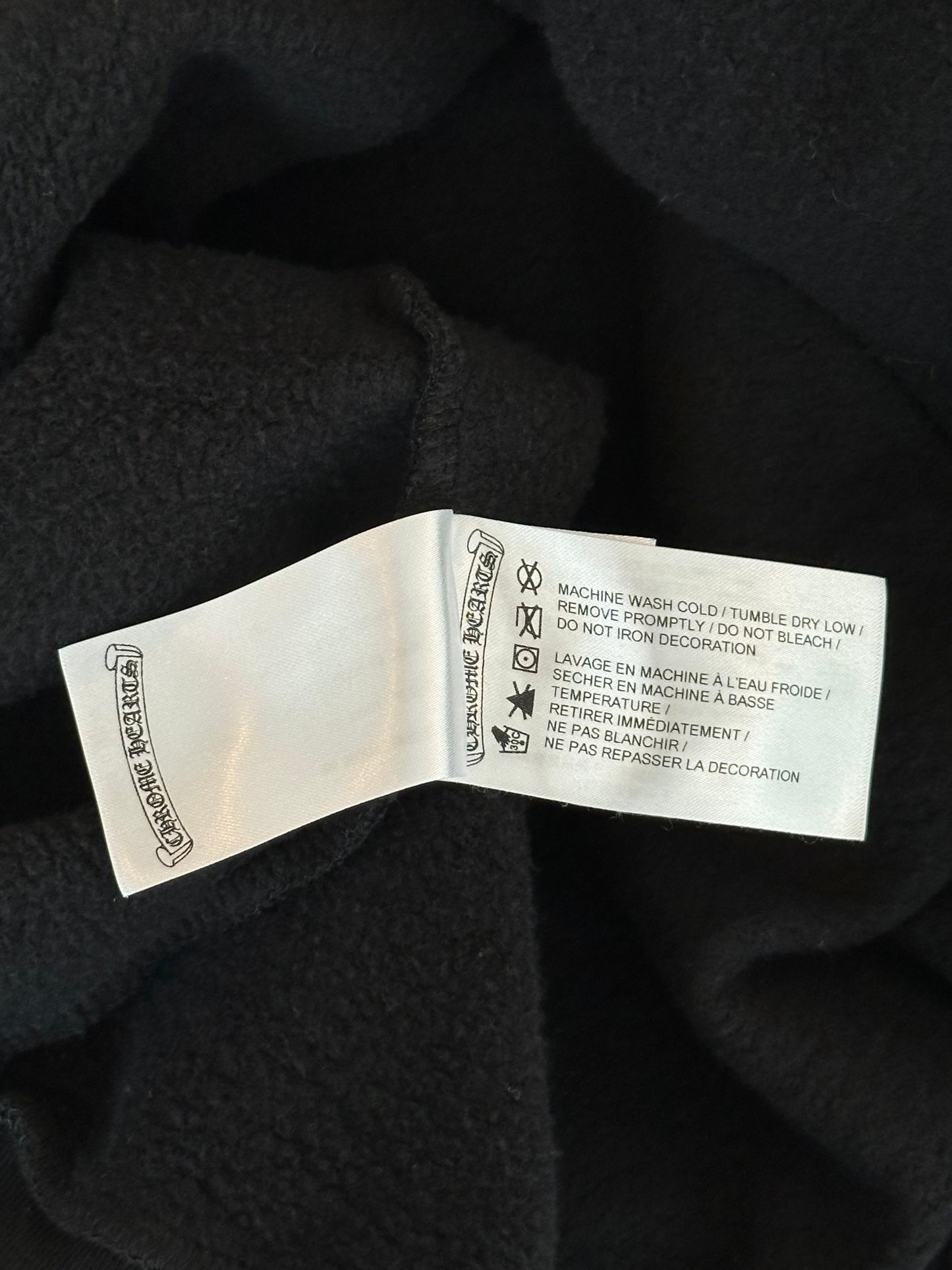 Chrome Hearts Marina Abramovic Black Logo Hoodie