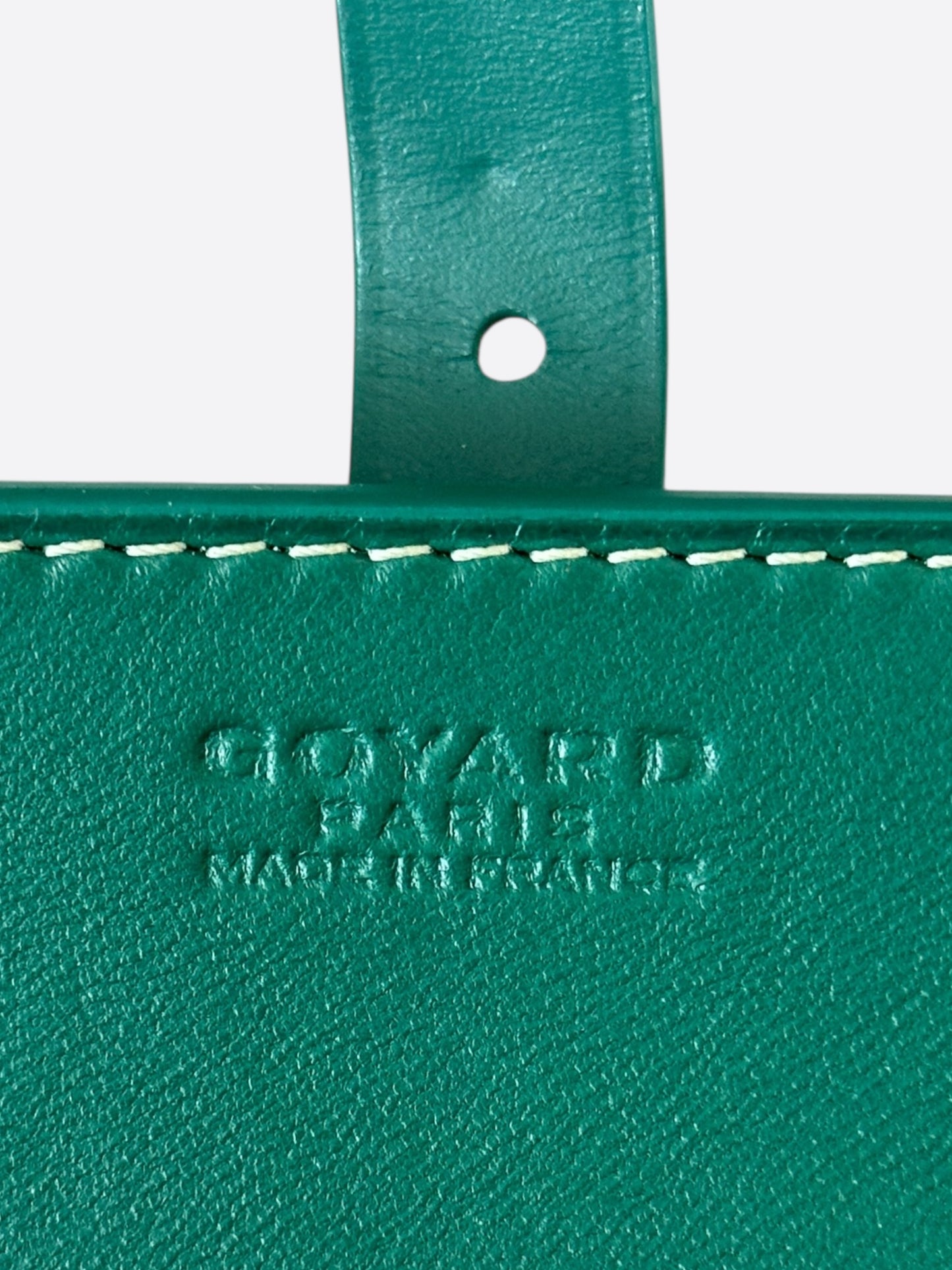 Goyard Green Watch Roll